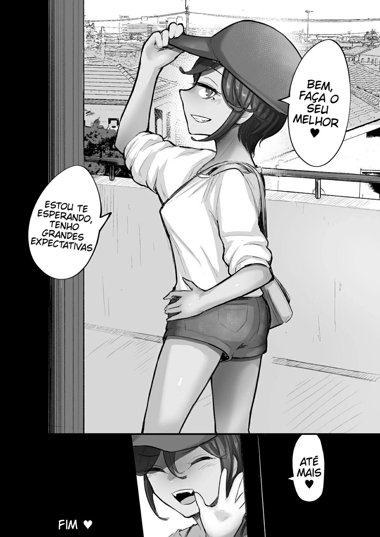 Natsuki, a Piranha Curiosa, Seduzida e Estrupada por Estudante Universitário em Hentai HQ Brasileiro