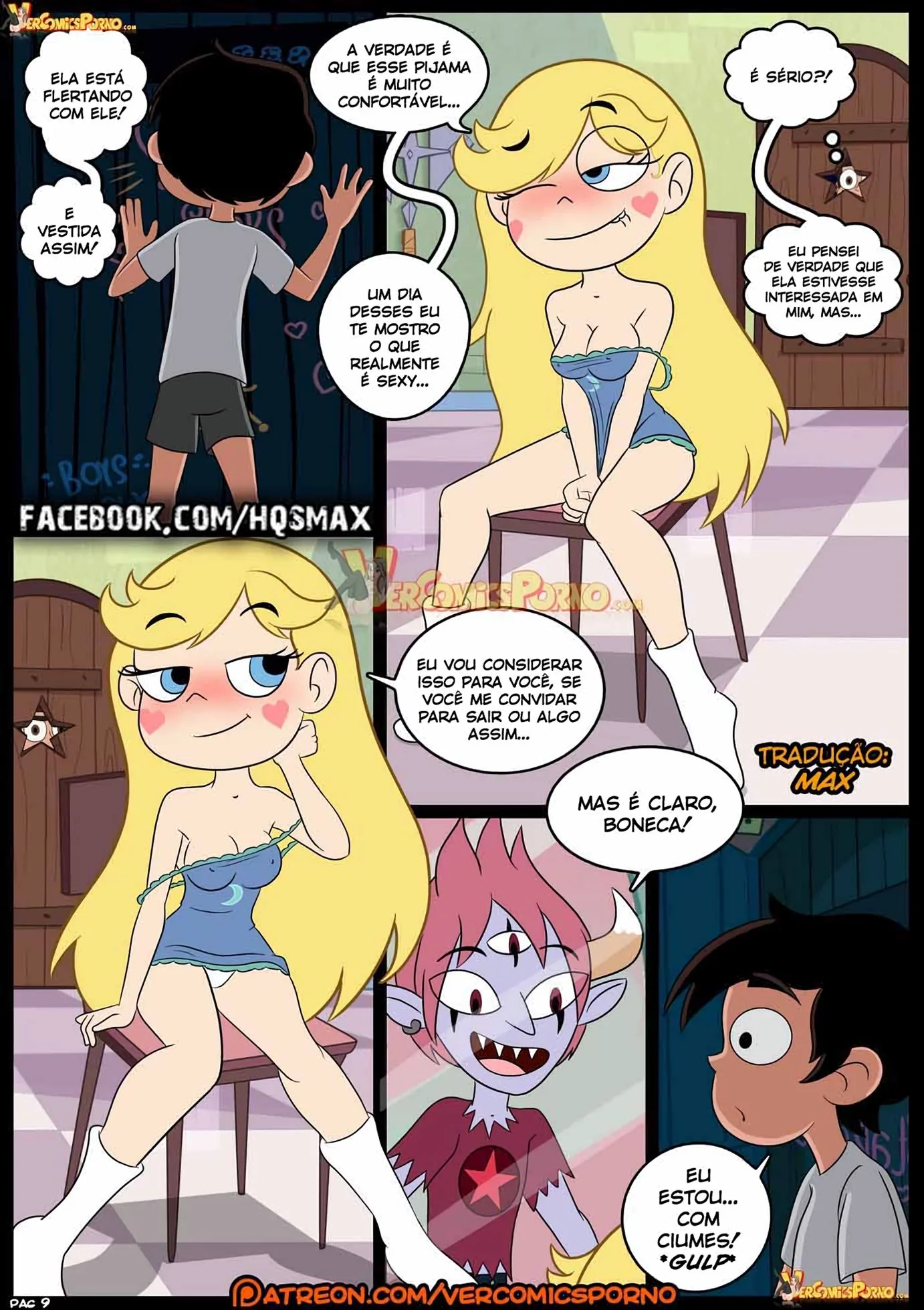 Star, a Piranha do Sexo – A Desilusão de Marco em Hentai HQ Brasileiro