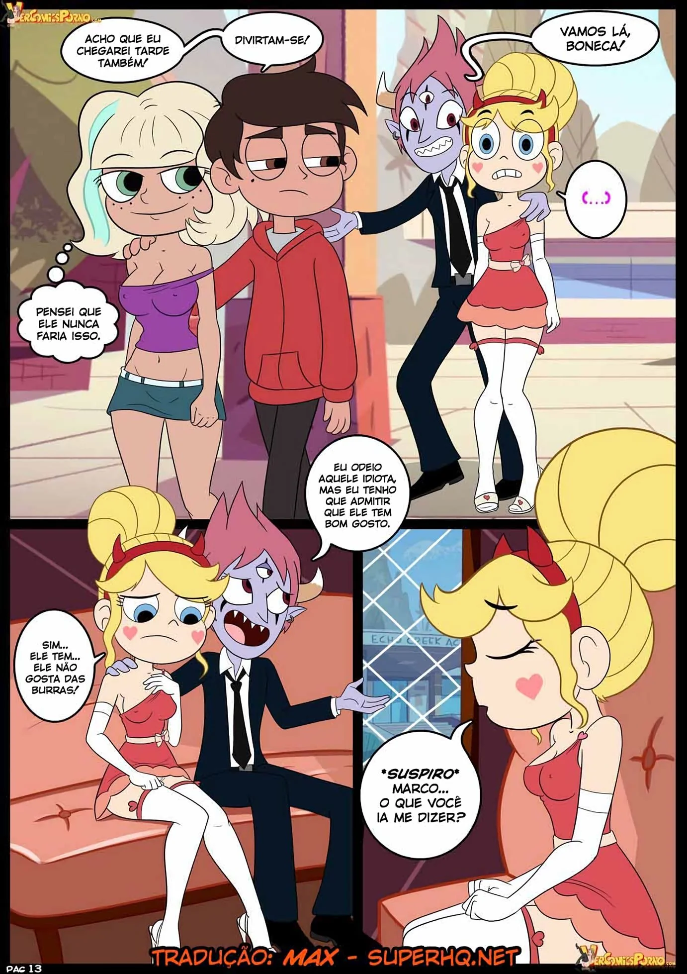 Star, a Piranha do Sexo – A Desilusão de Marco em Hentai HQ Brasileiro