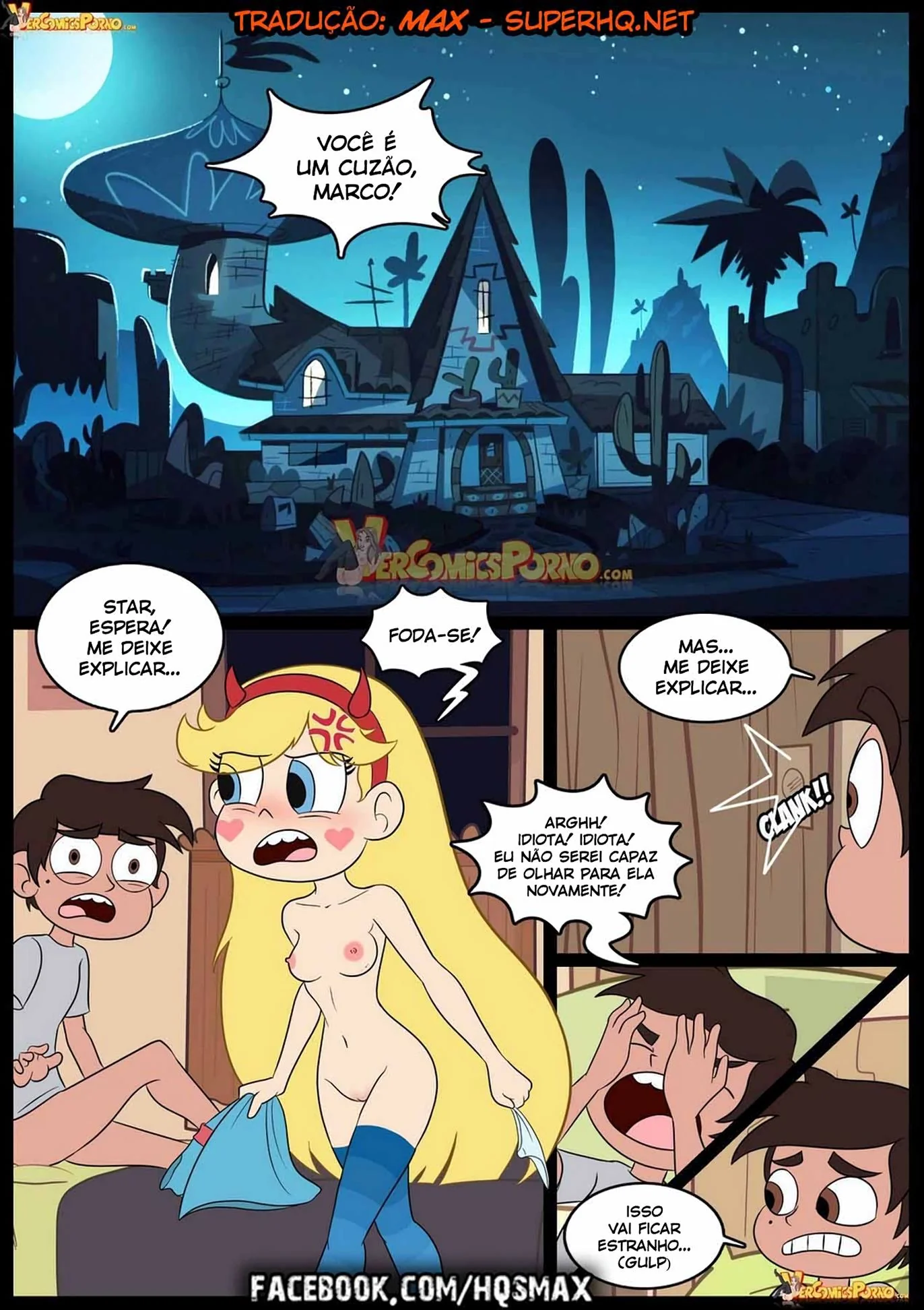 Star, a Piranha do Sexo – A Desilusão de Marco em Hentai HQ Brasileiro
