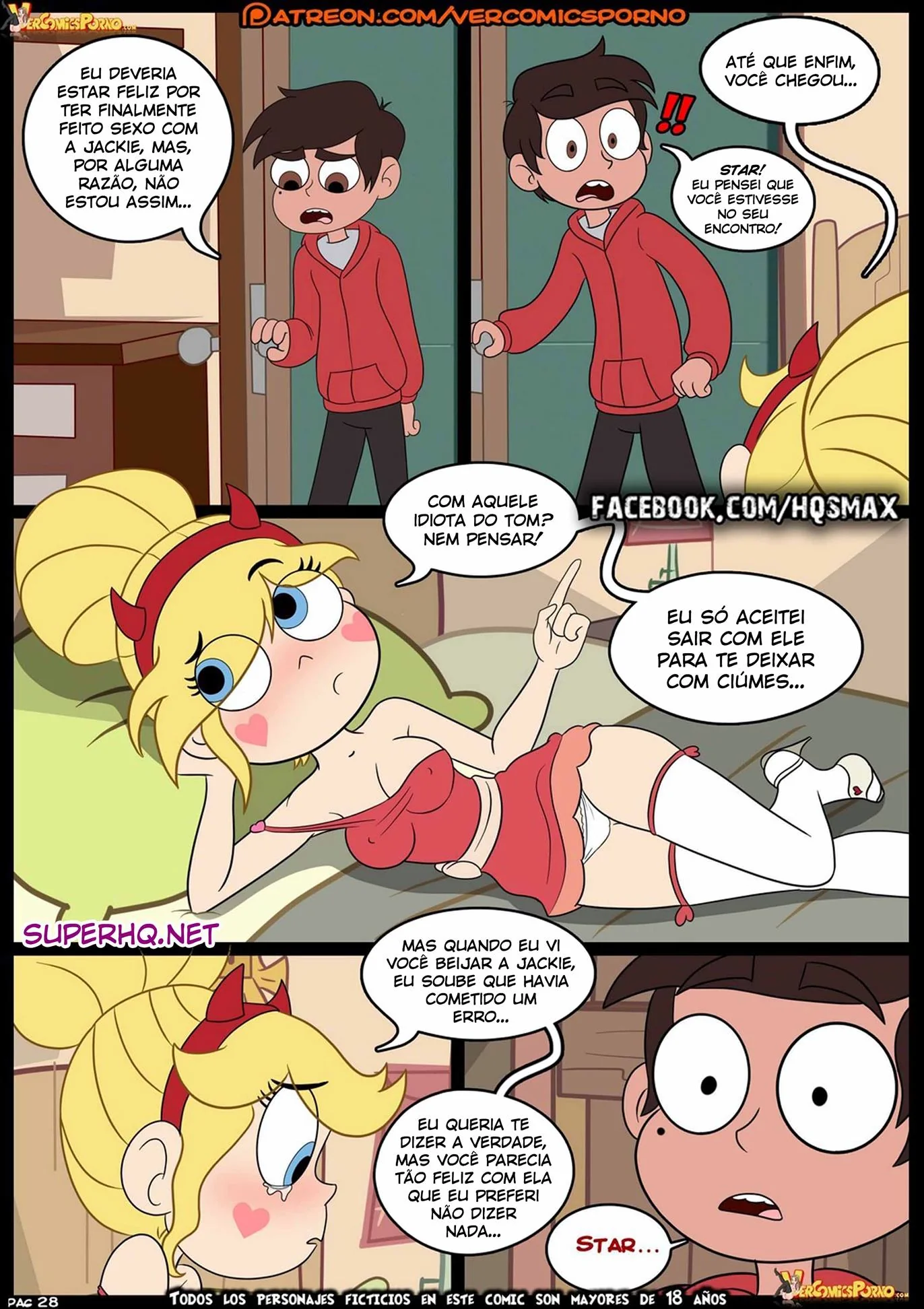 Star, a Piranha do Sexo – A Desilusão de Marco em Hentai HQ Brasileiro
