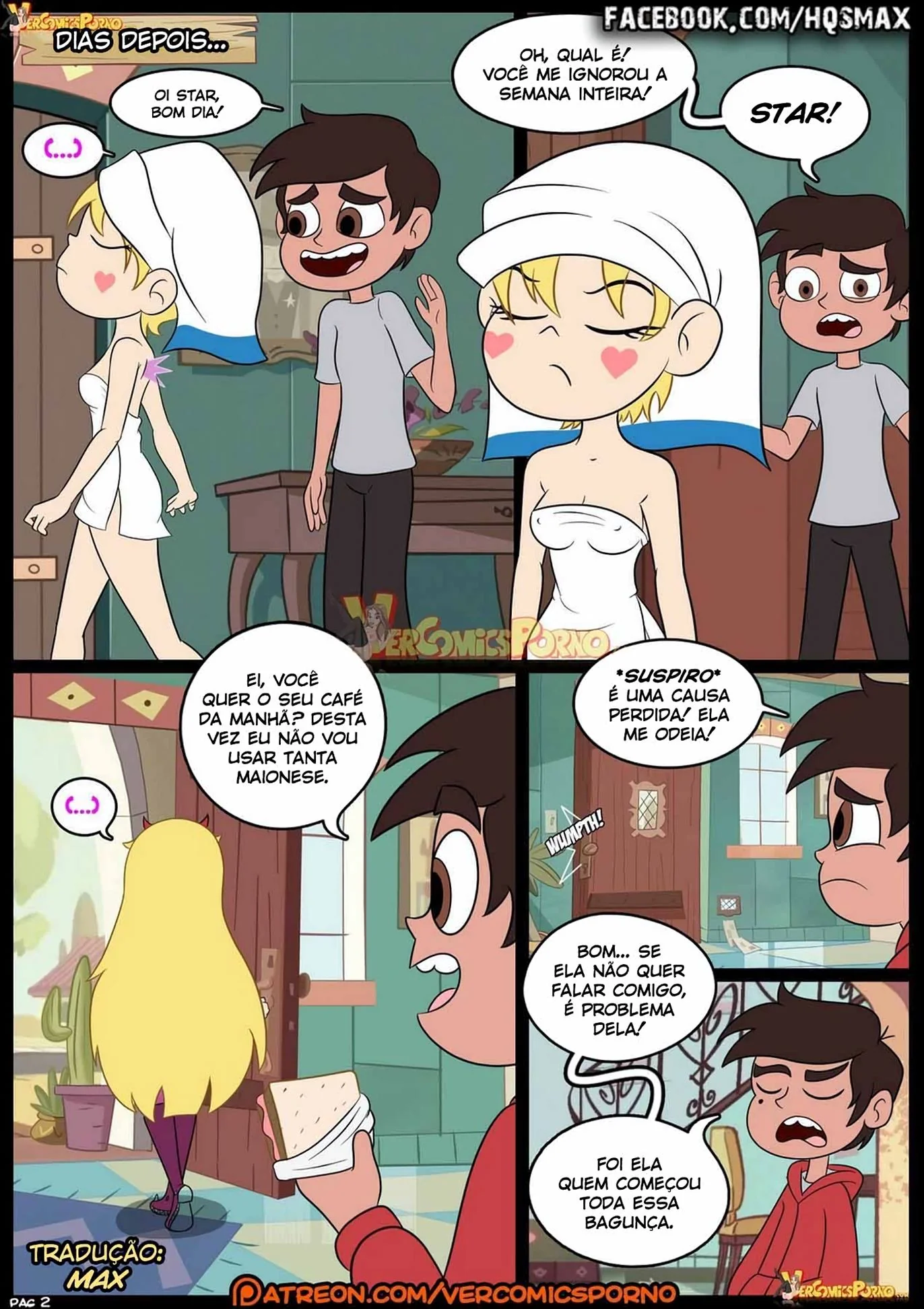 Star, a Piranha do Sexo – A Desilusão de Marco em Hentai HQ Brasileiro
