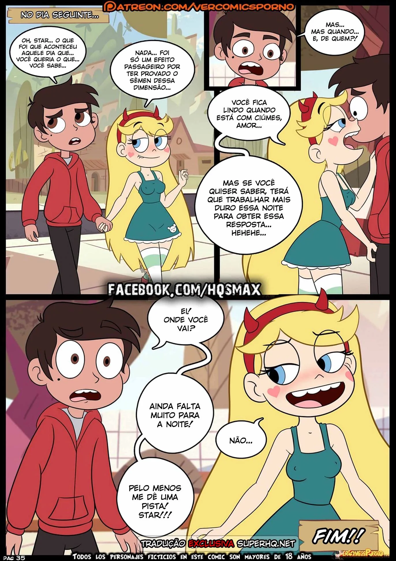 Star, a Piranha do Sexo – A Desilusão de Marco em Hentai HQ Brasileiro