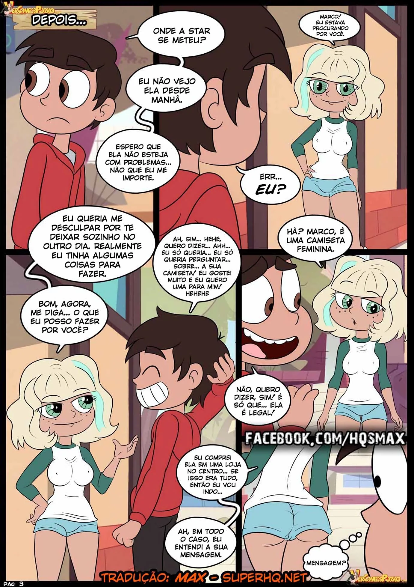 Star, a Piranha do Sexo – A Desilusão de Marco em Hentai HQ Brasileiro