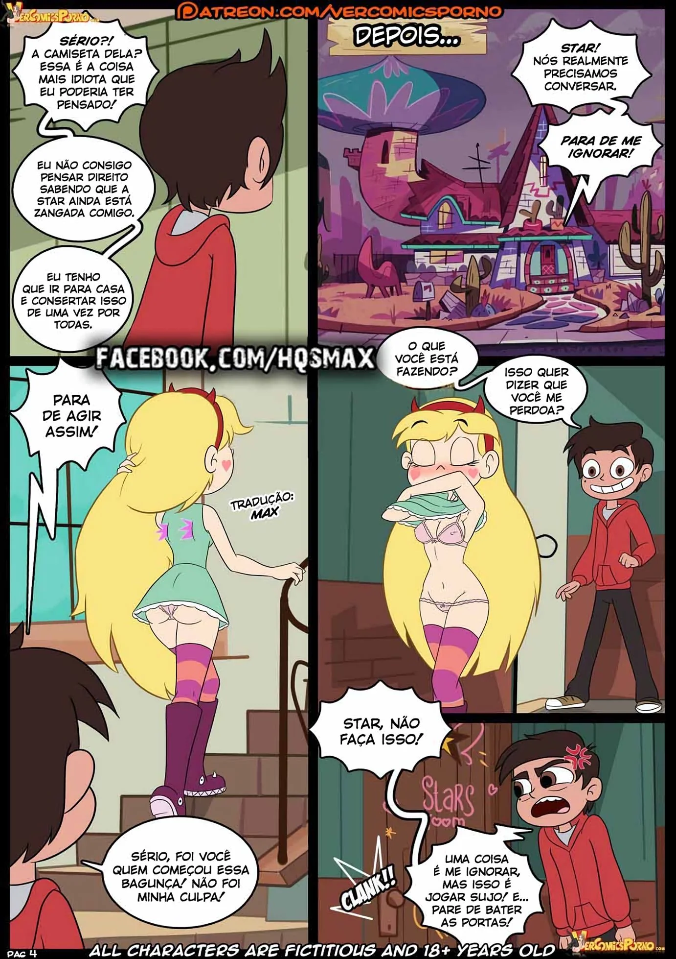 Star, a Piranha do Sexo – A Desilusão de Marco em Hentai HQ Brasileiro