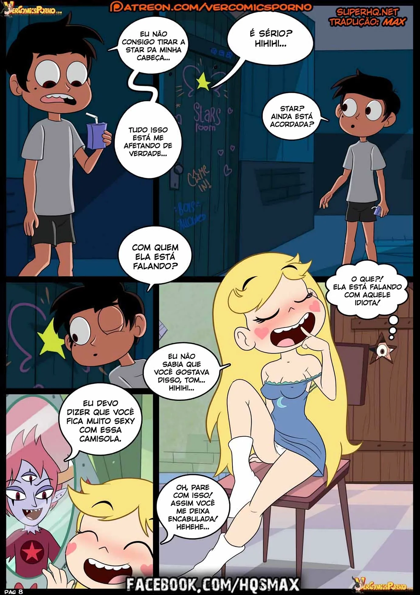 Star, a Piranha do Sexo – A Desilusão de Marco em Hentai HQ Brasileiro