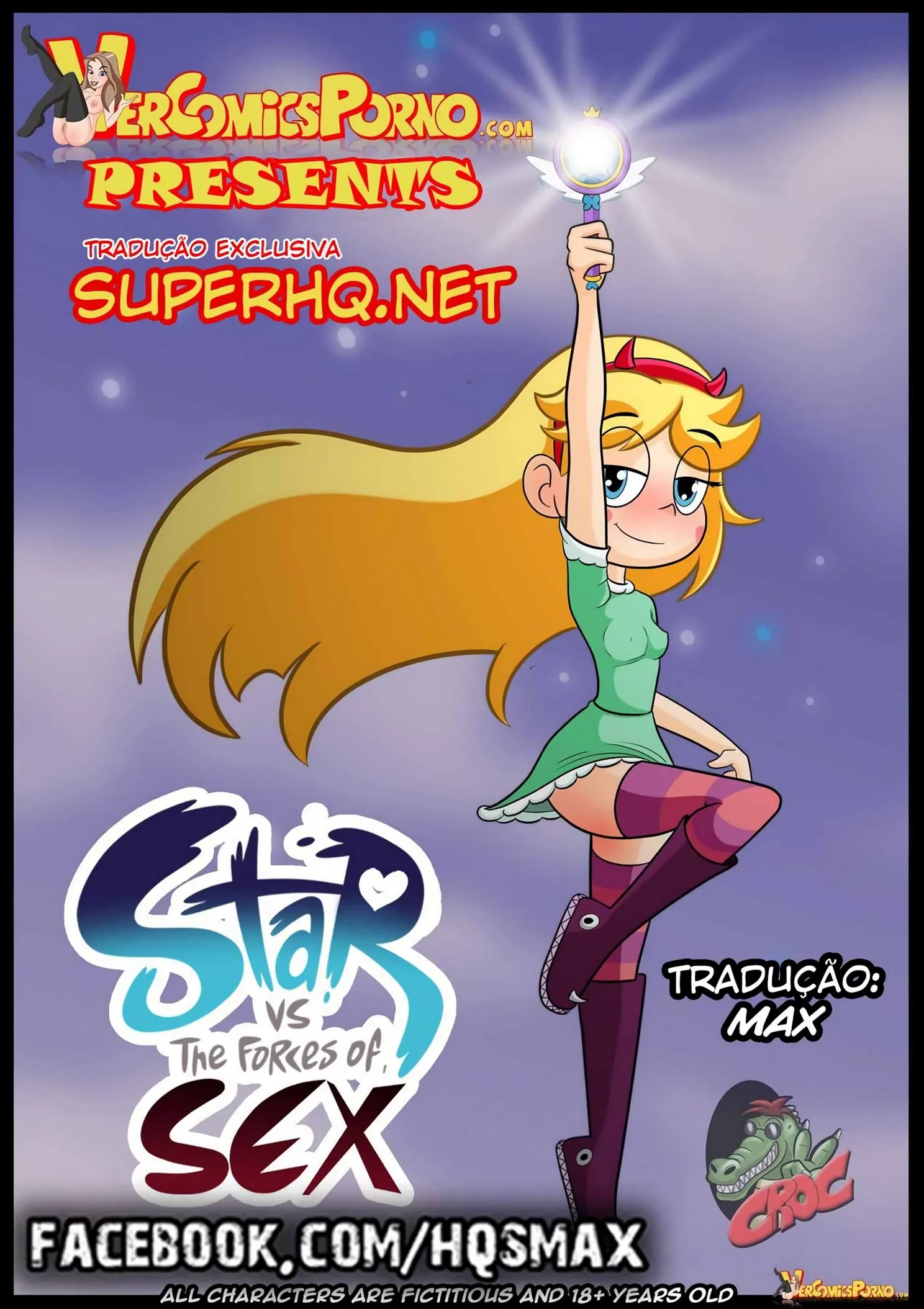 Piranha Star vs As Forças da Buceta VL.1 – Marco e o travamento da pica em anime pornô HQ