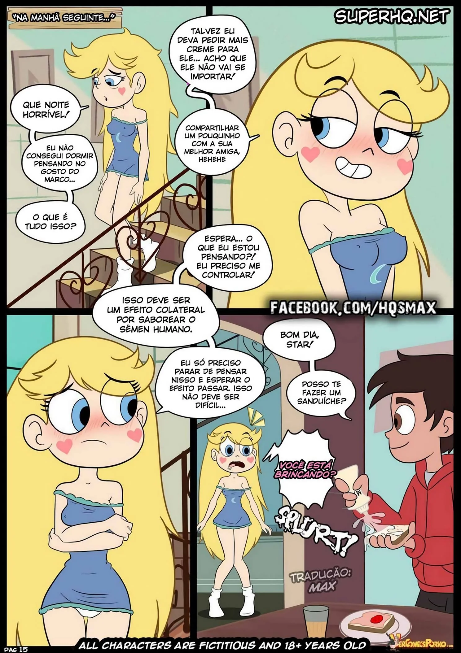 Piranha Star vs As Forças da Buceta VL.1 – Marco e o travamento da pica em anime pornô HQ