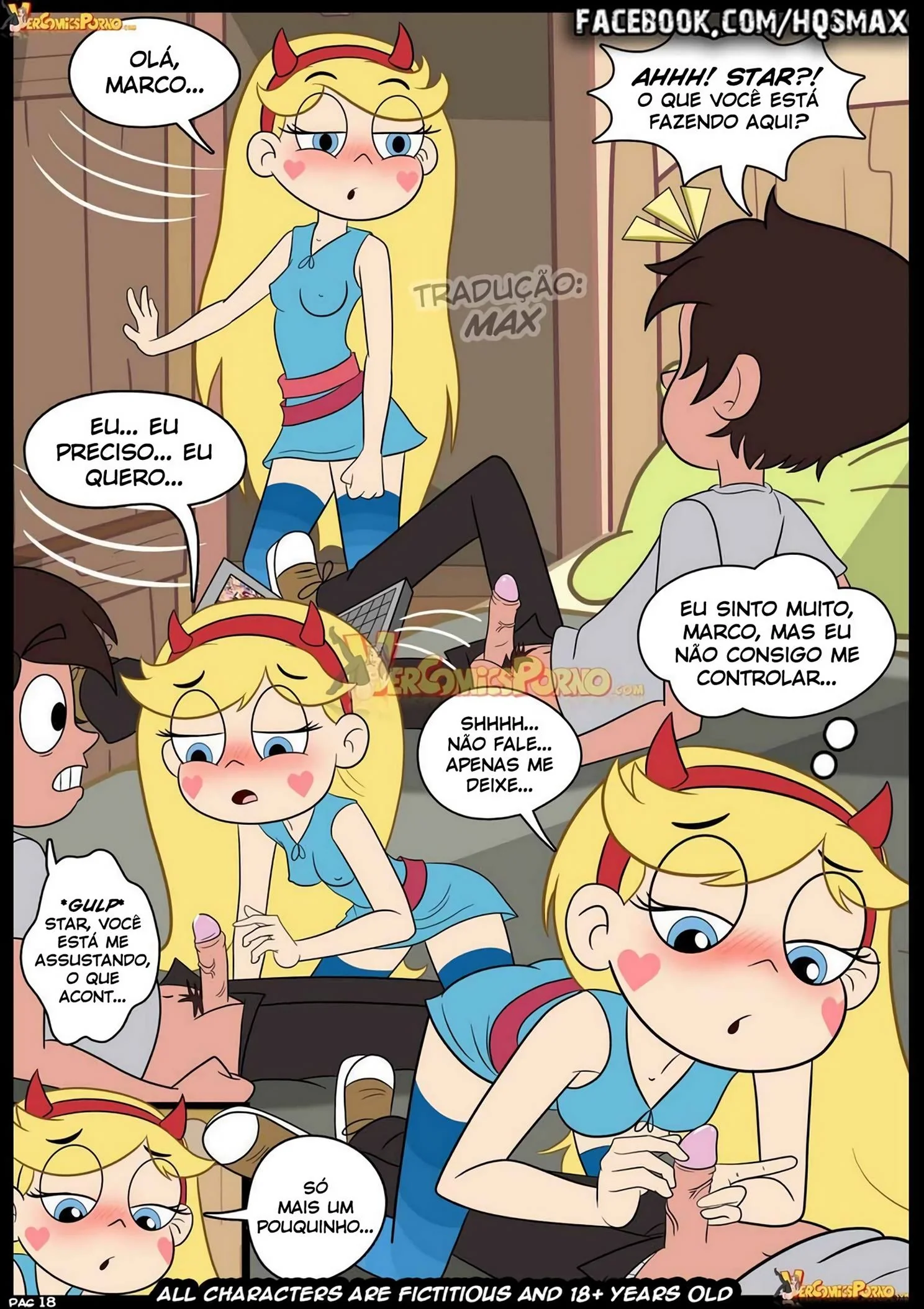 Piranha Star vs As Forças da Buceta VL.1 – Marco e o travamento da pica em anime pornô HQ