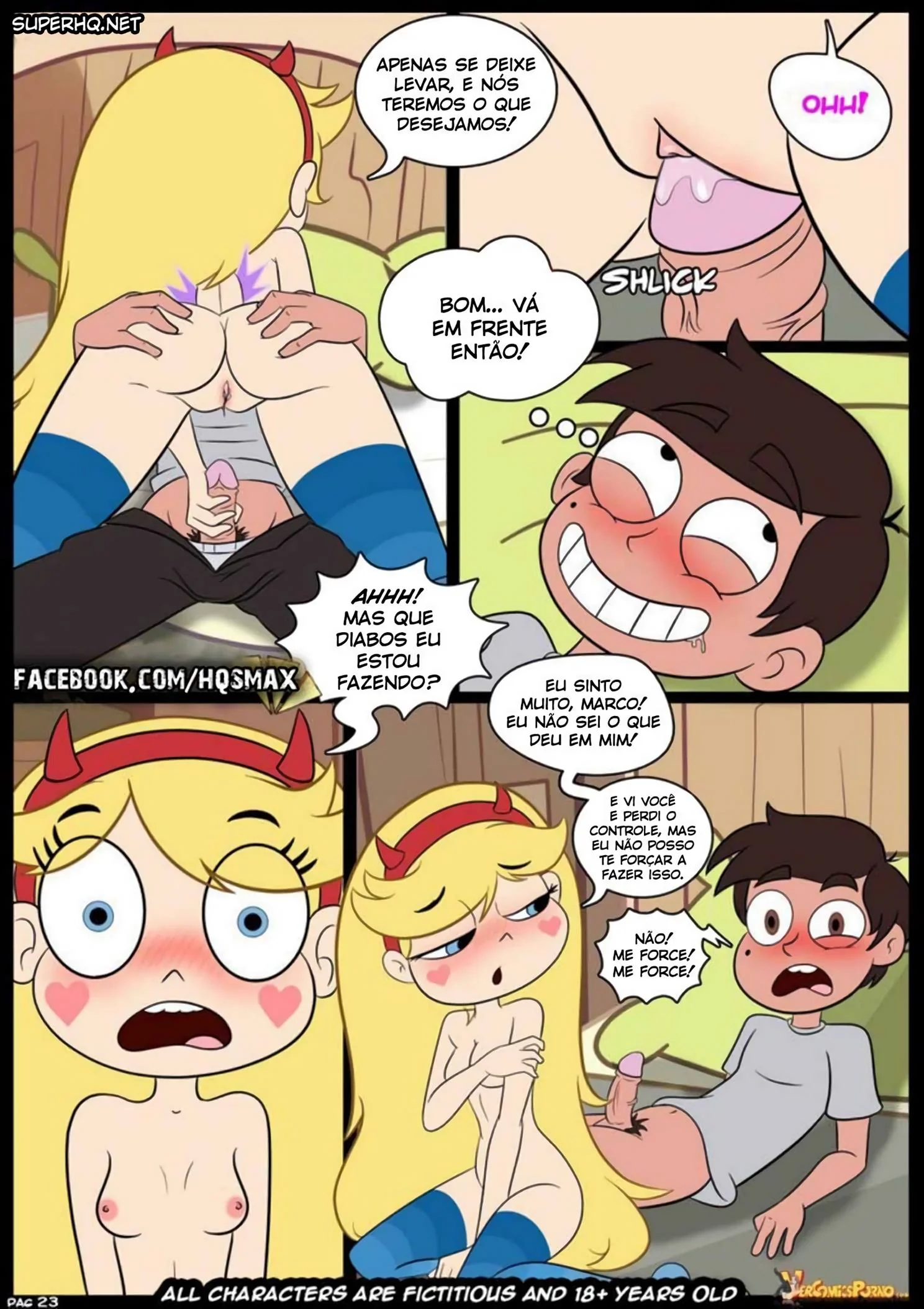 Piranha Star vs As Forças da Buceta VL.1 – Marco e o travamento da pica em anime pornô HQ
