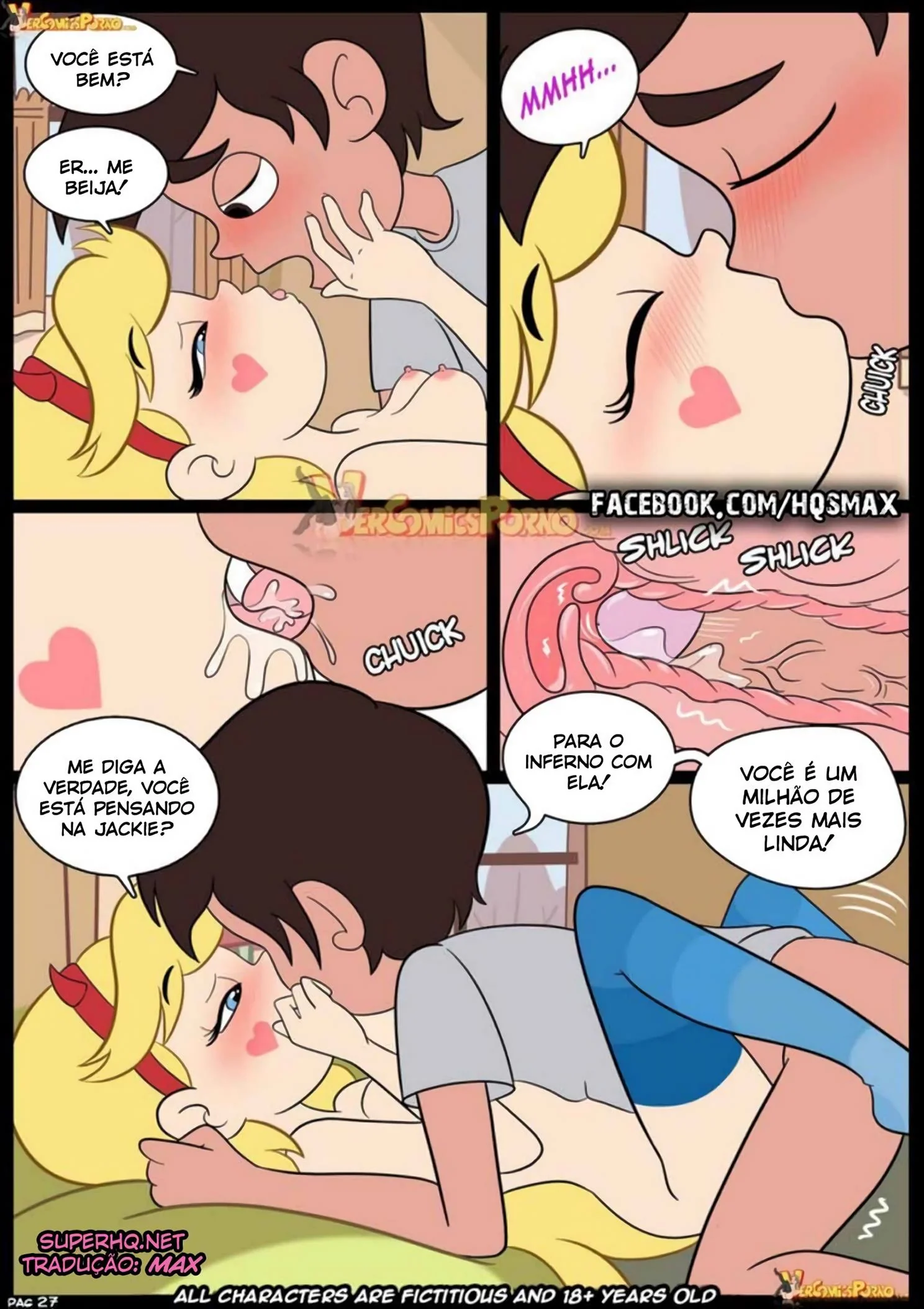 Piranha Star vs As Forças da Buceta VL.1 – Marco e o travamento da pica em anime pornô HQ