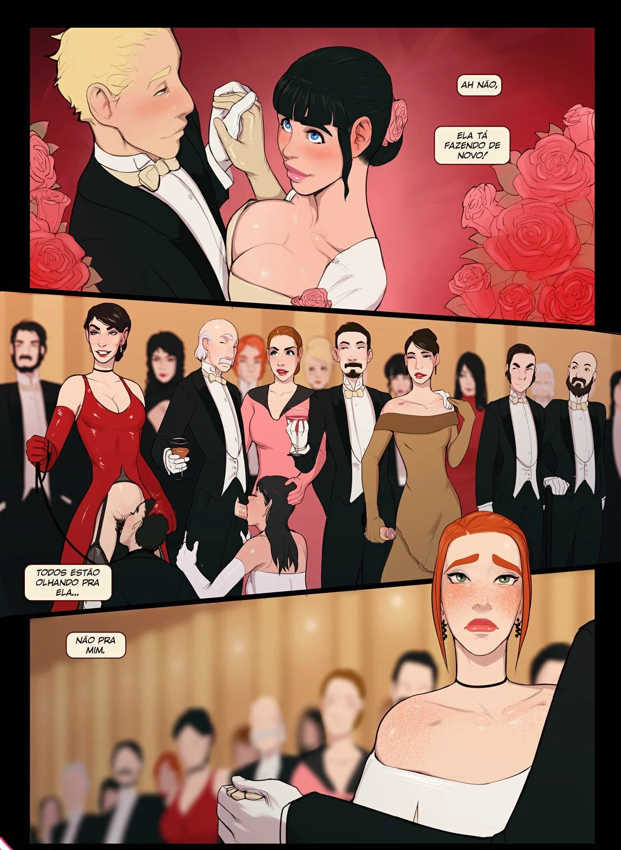 Charlotte vs Emma: A Vingança da Piranha em HQ Brasileiro