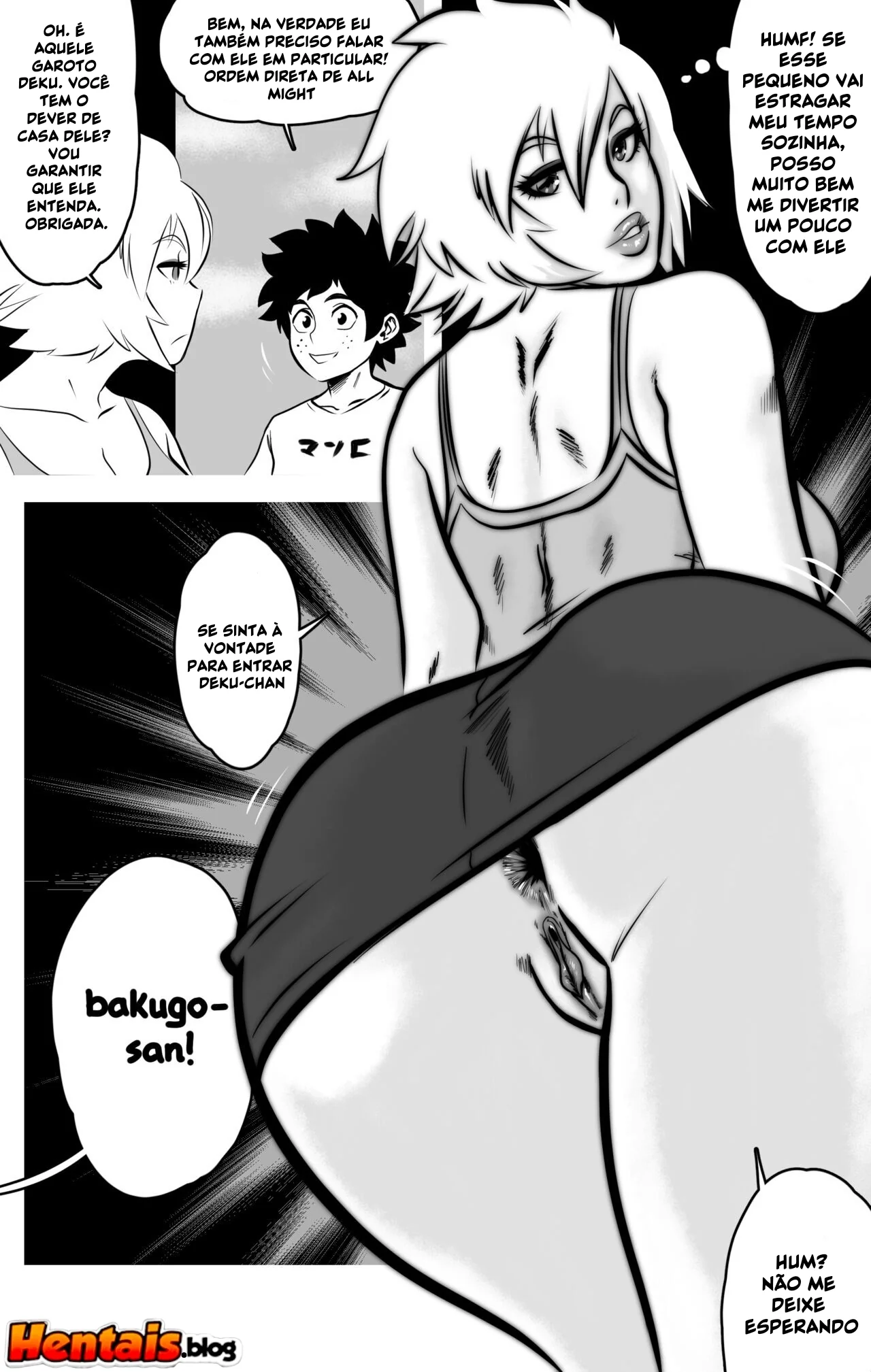 [REVISAR POST ⚠️✏️] Hero Academia: Izuku midoriya x Mitsuki bakugou