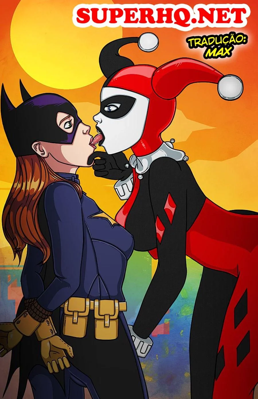 Batman Vs Harley: A Piranha Mais Gostosa em Hentai HQ Brasileiro