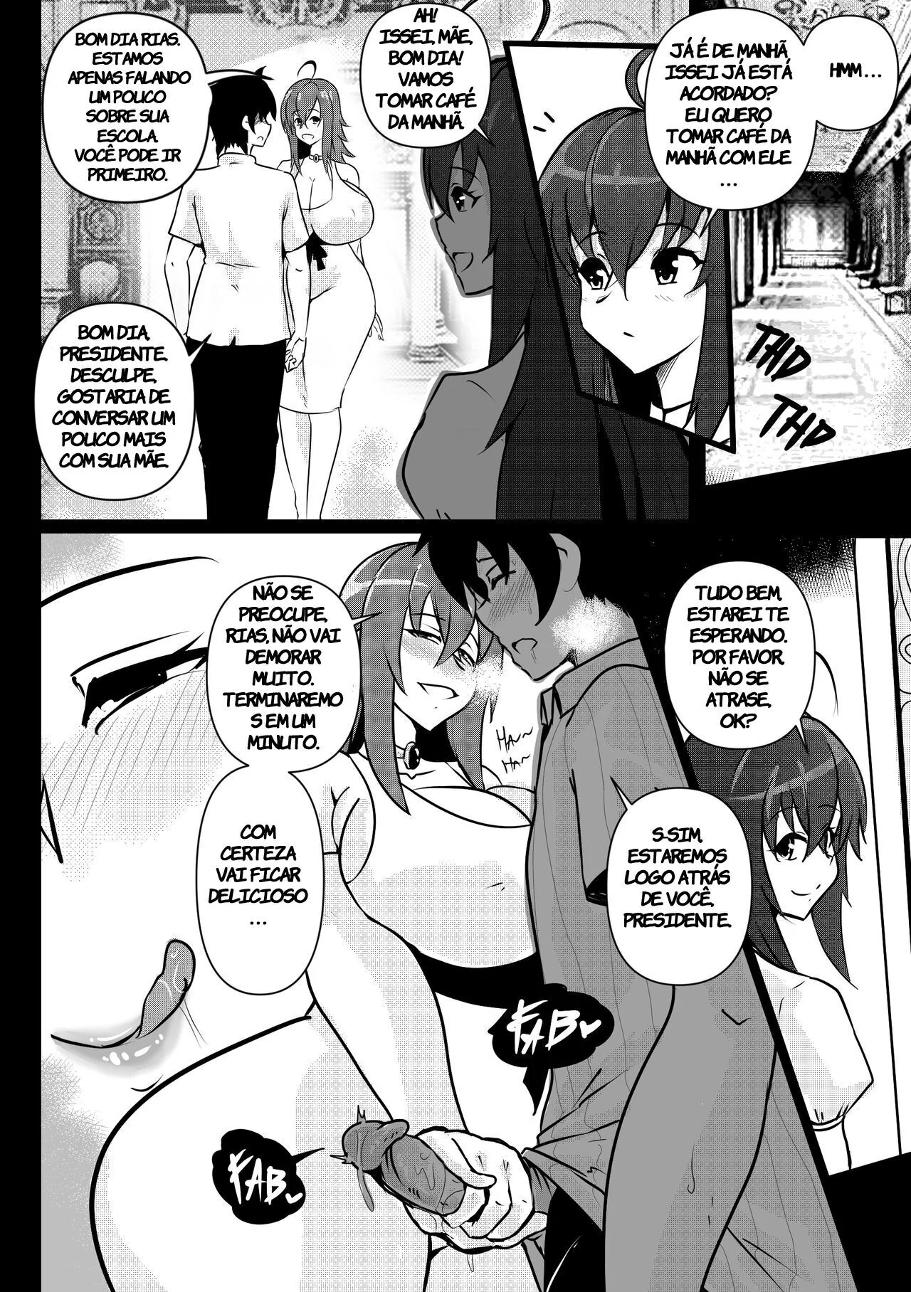 Highschool dxd Hentai: B-Trayal 23 Venelana – MILF Peituda Louca por Rola em Hentai Brasileiro