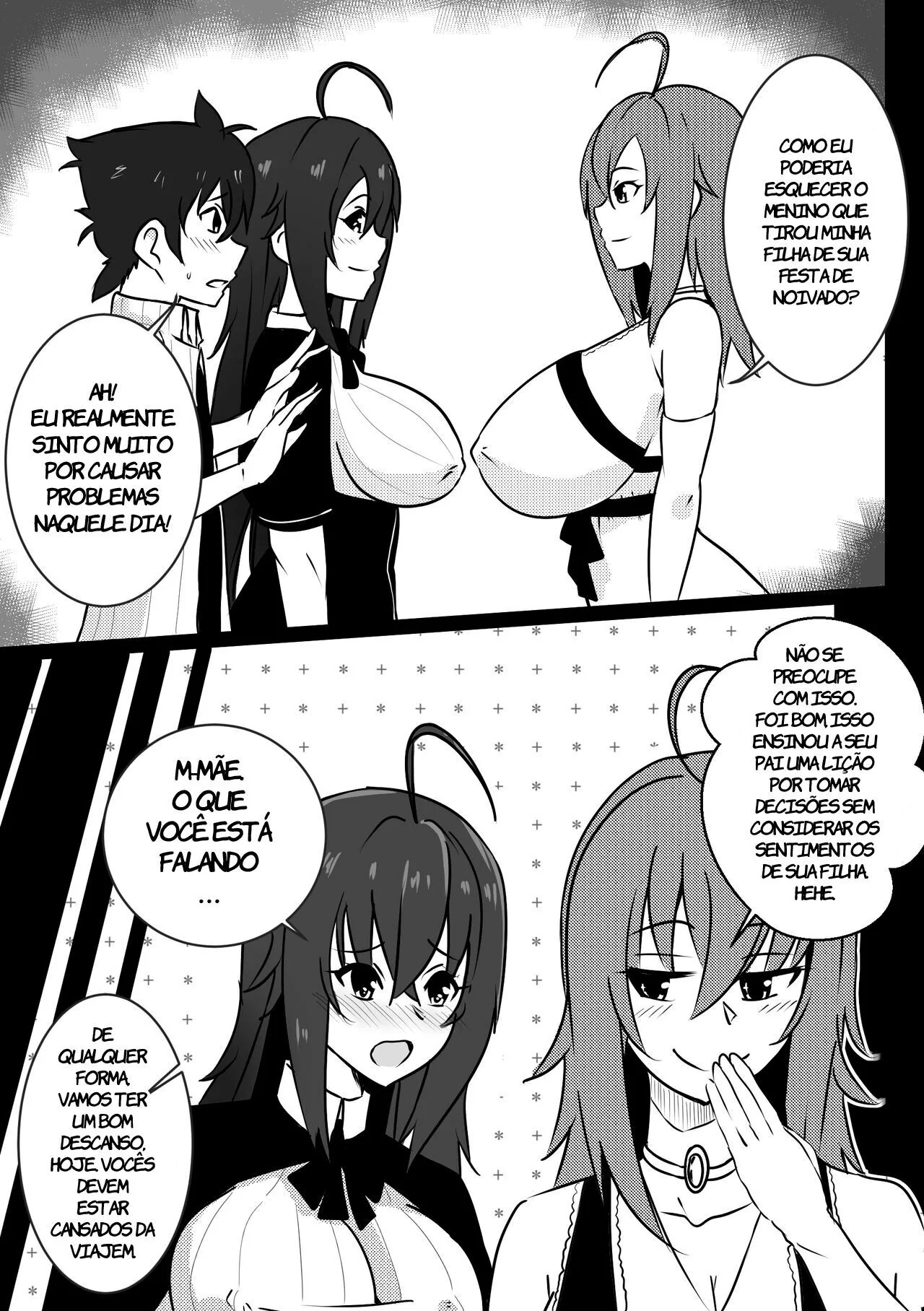 Highschool dxd Hentai: B-Trayal 23 Venelana – MILF Peituda Louca por Rola em Hentai Brasileiro
