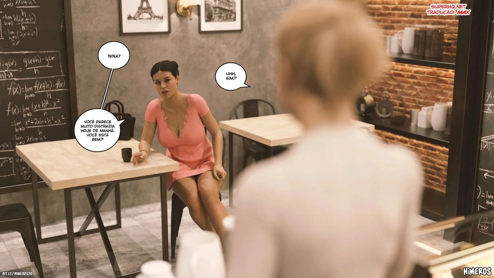 Nina e o Retorno Obsceno do Passado em Hentai HQ Brasileiro