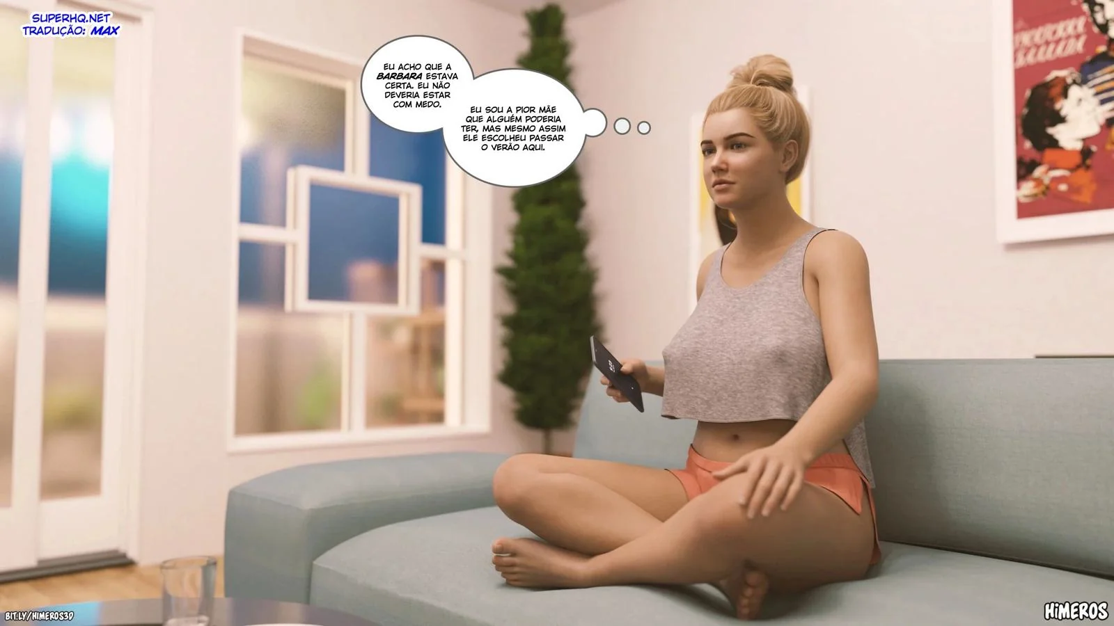 Nina e o Retorno Obsceno do Passado em Hentai HQ Brasileiro