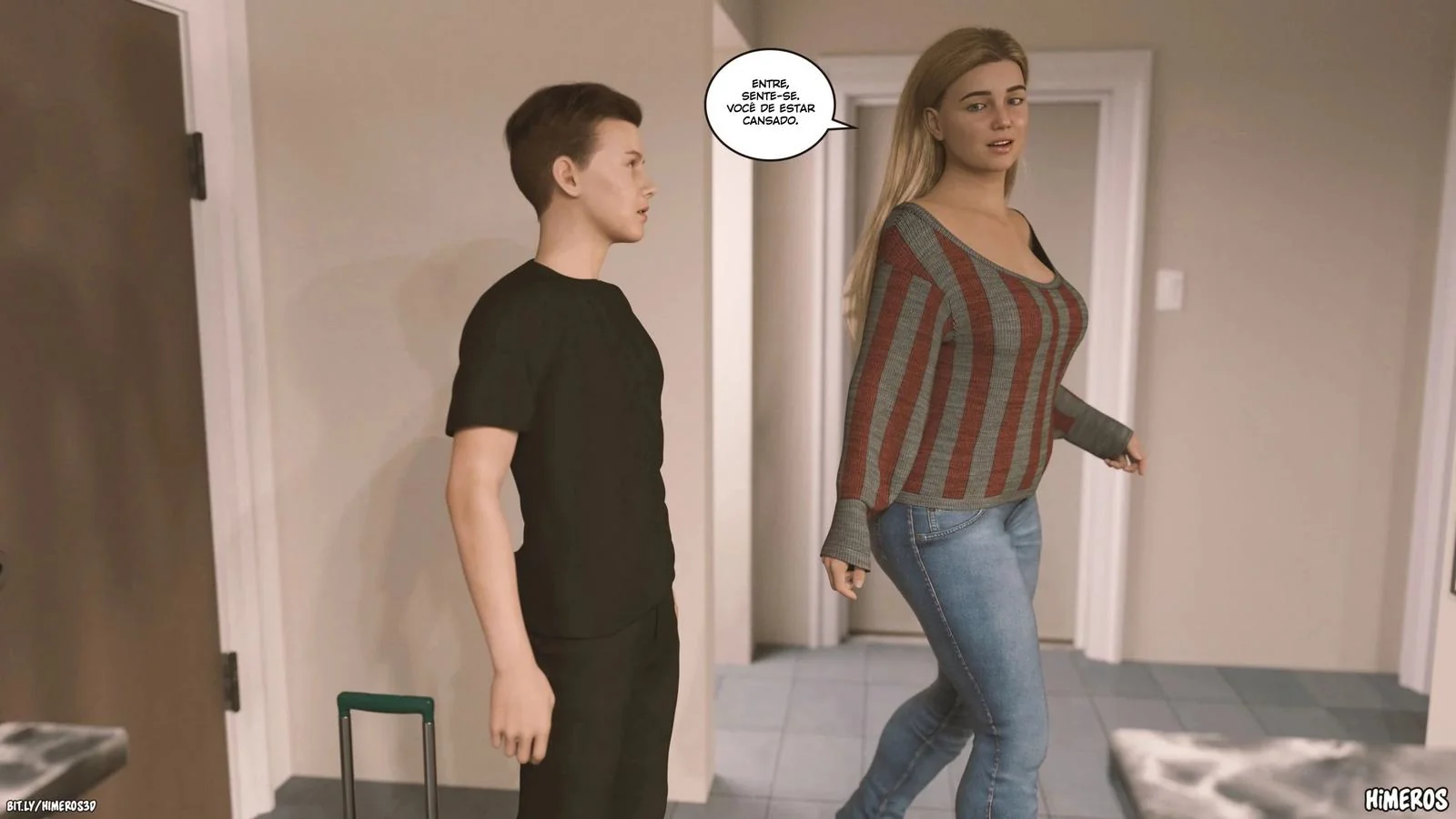 Nina e o Retorno Obsceno do Passado em Hentai HQ Brasileiro