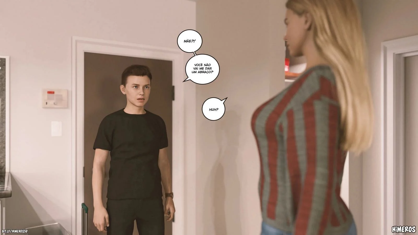 Nina e o Retorno Obsceno do Passado em Hentai HQ Brasileiro