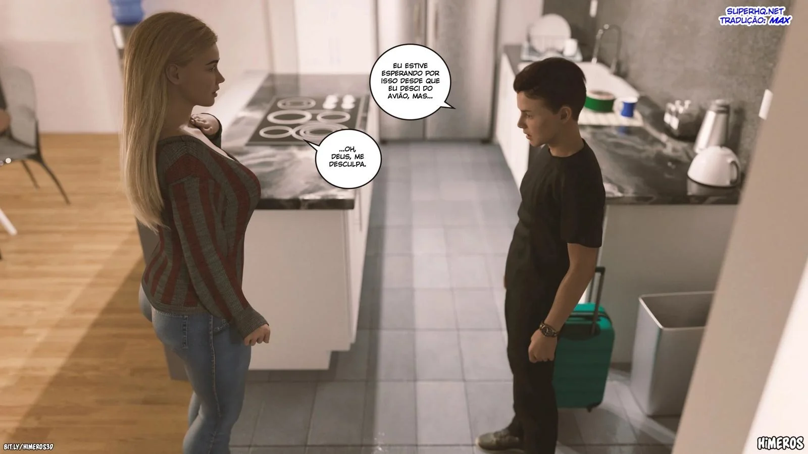 Nina e o Retorno Obsceno do Passado em Hentai HQ Brasileiro