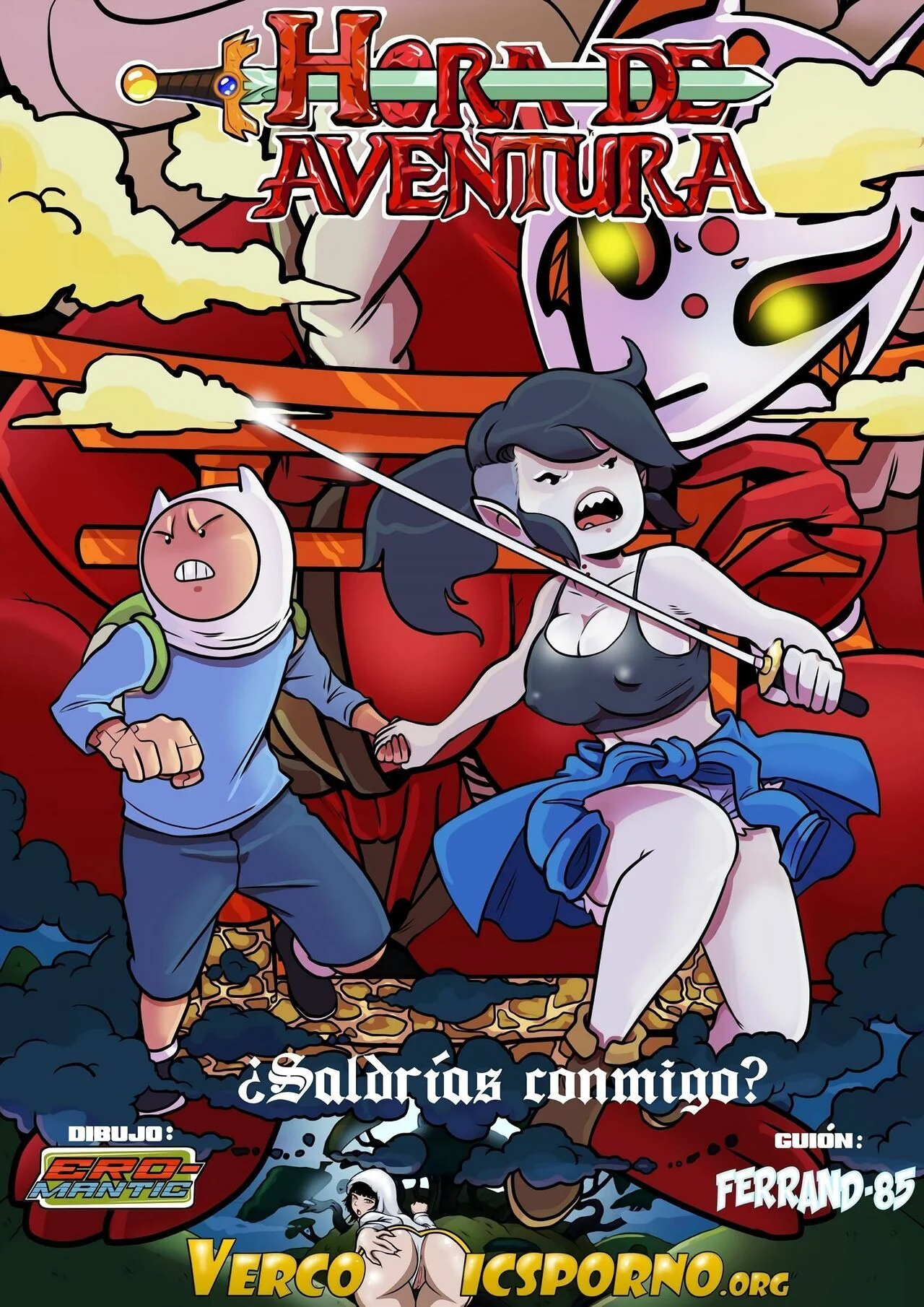 Aventura na Buceta: Finn Fodendo em HQ Brasileira de Hentai