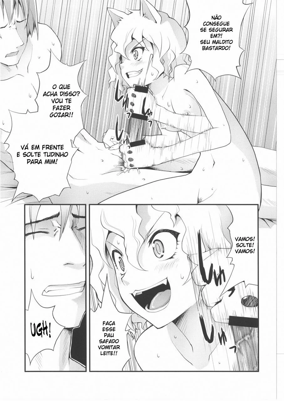 Nefelpitou Submissa: Uma Piranha Usando e Abusando dos Pervertidos em Hunter x Hunter Hentai HQ Brasileiro