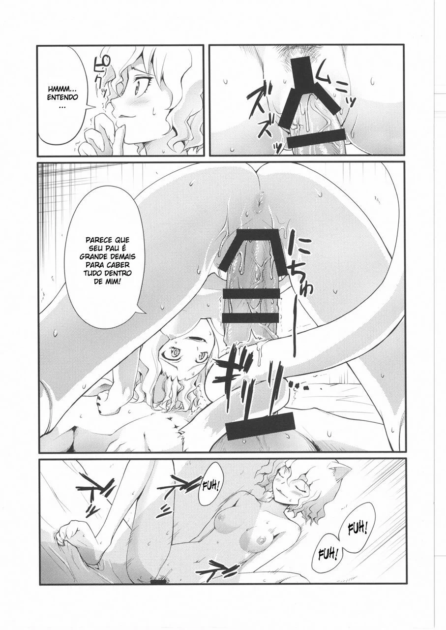 Nefelpitou Submissa: Uma Piranha Usando e Abusando dos Pervertidos em Hunter x Hunter Hentai HQ Brasileiro