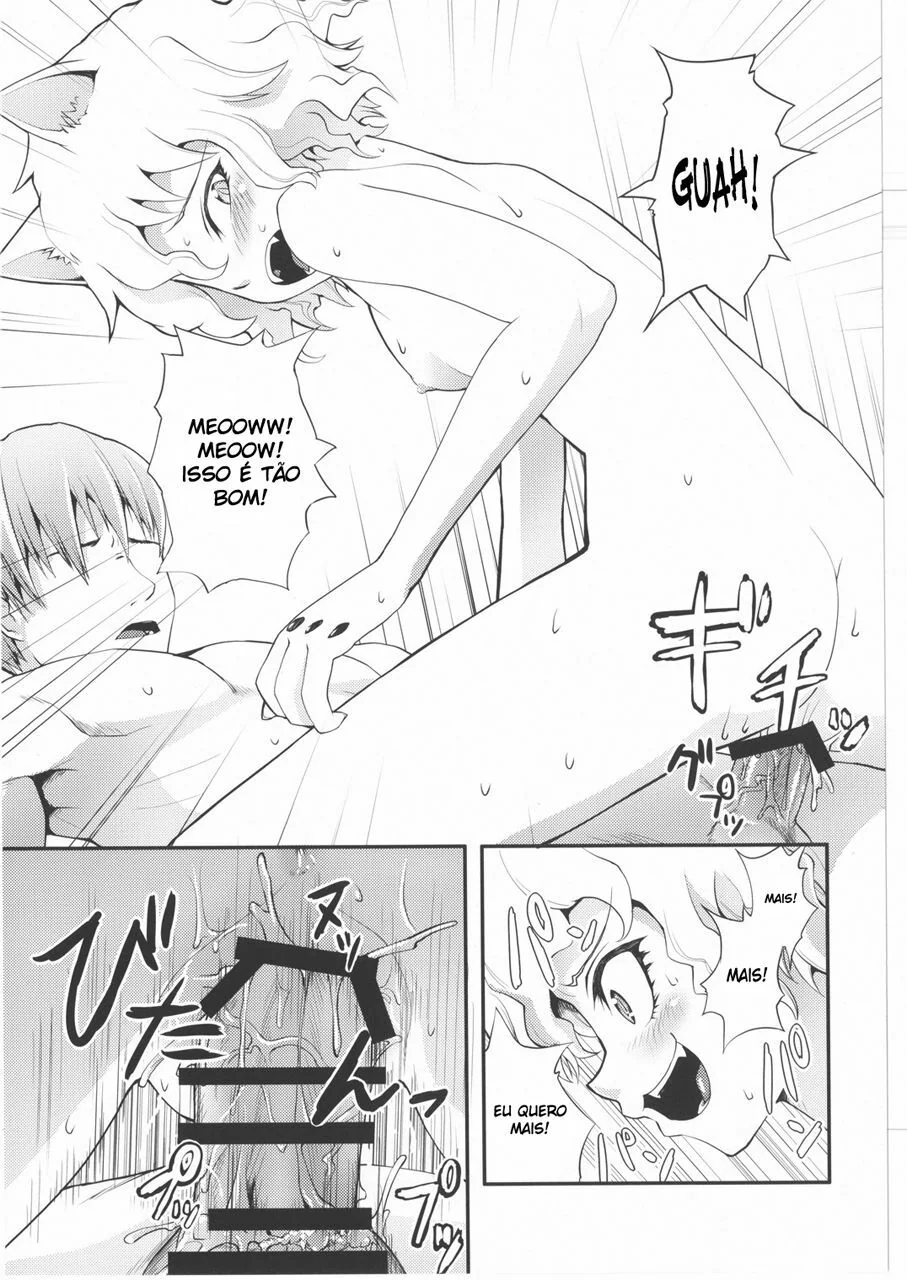 Nefelpitou Submissa: Uma Piranha Usando e Abusando dos Pervertidos em Hunter x Hunter Hentai HQ Brasileiro