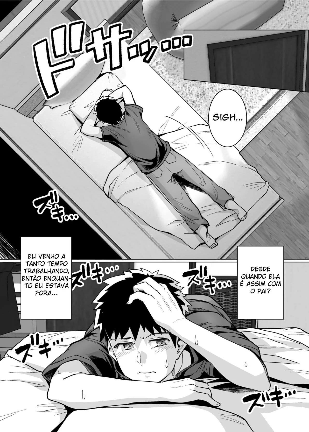 Incesto Entre Pai, Filha e Irmão em Hentai HQ Brasileiro
