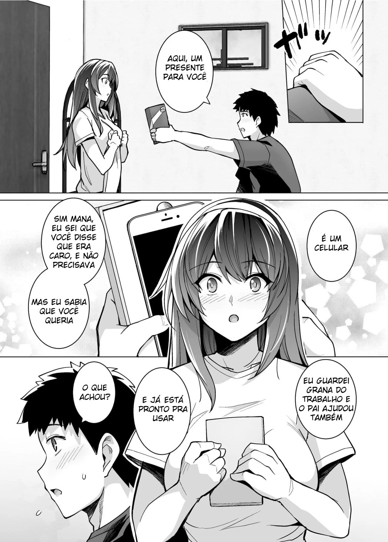 Incesto Entre Pai, Filha e Irmão em Hentai HQ Brasileiro