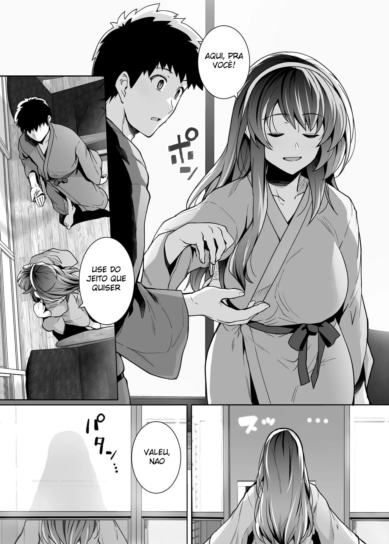 Incesto Entre Pai, Filha e Irmão em Hentai HQ Brasileiro
