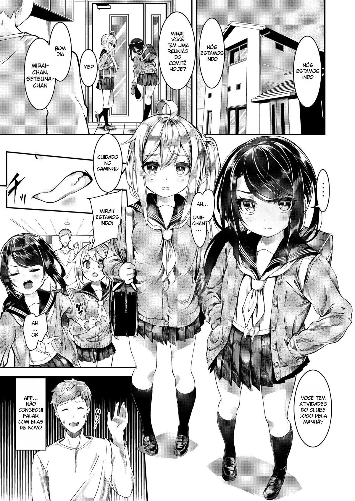 Irmão Safado: Perdendo a Virgindade da Irmã Mais Nova” em Hentai HQ