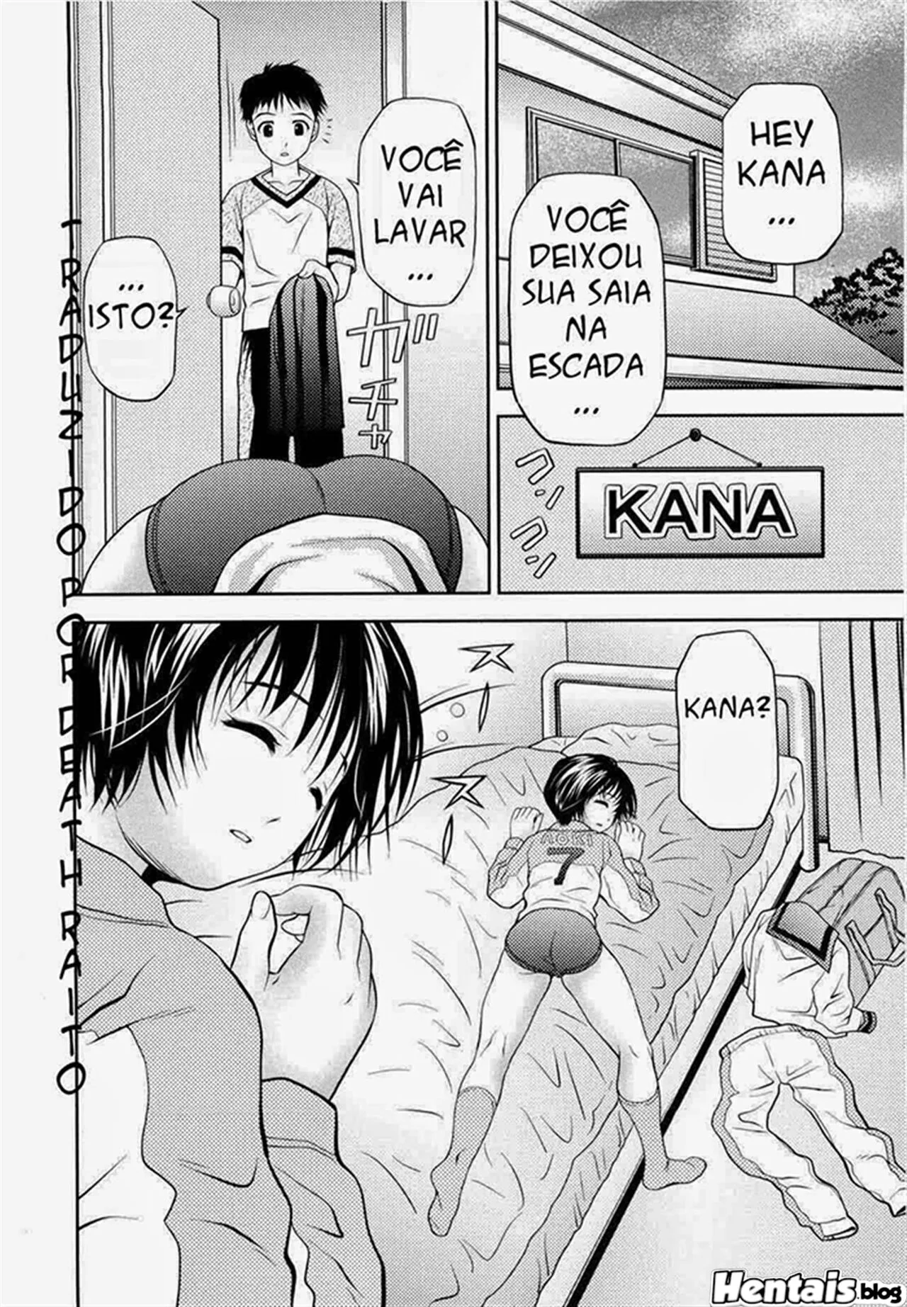 Olhadinha na Irmã Mais Nova: Incesto Hentai Proibido – Em HQ Brasileiro
