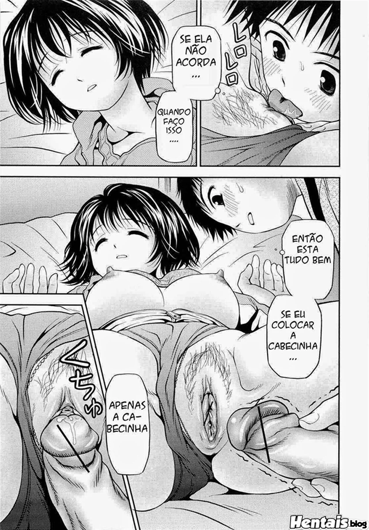 Olhadinha na Irmã Mais Nova: Incesto Hentai Proibido – Em HQ Brasileiro
