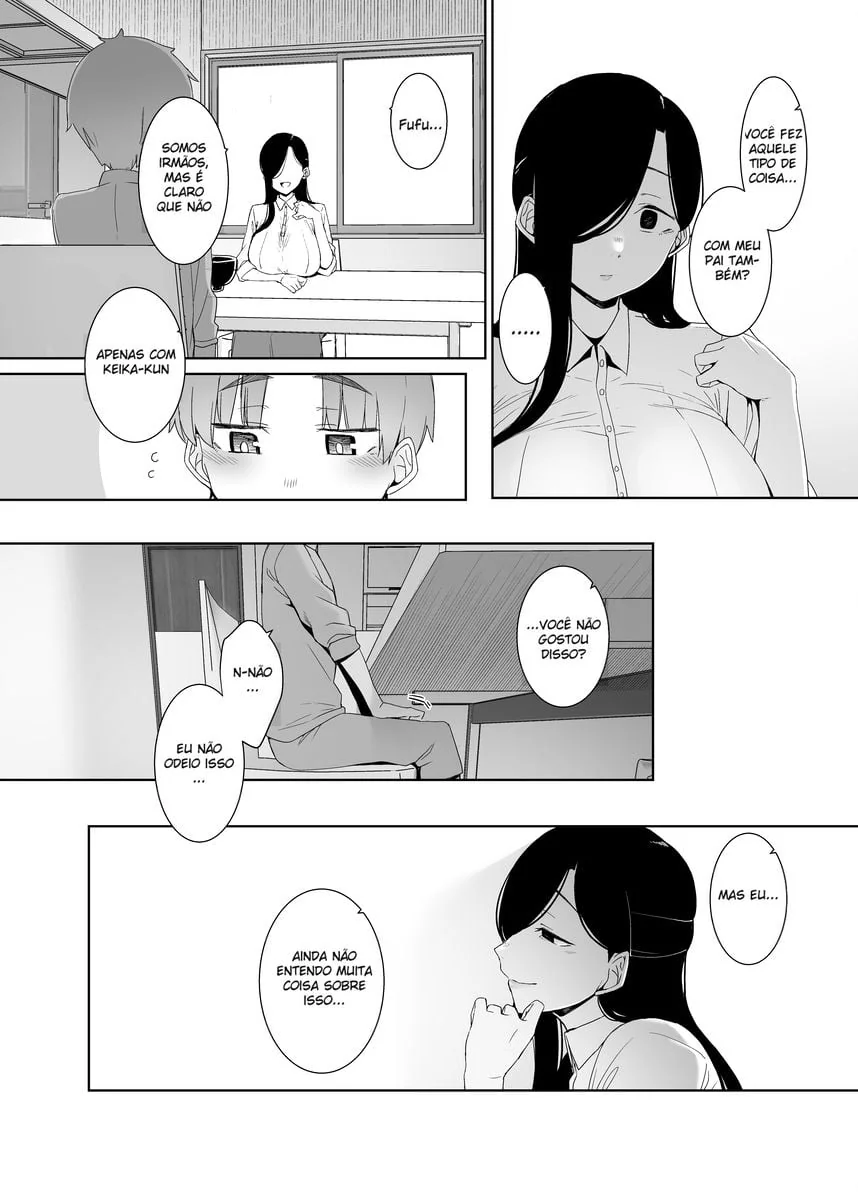 Incesto com a Tia Milf Safada – Keita vai descobrir o verdadeiro tesão em família em hentai HQ