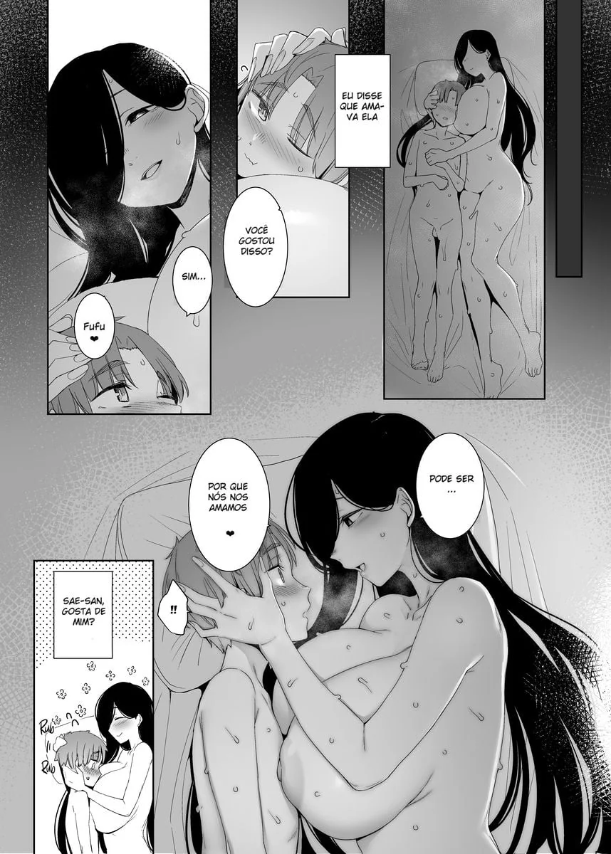 Incesto com a Tia Milf Safada – Keita vai descobrir o verdadeiro tesão em família em hentai HQ