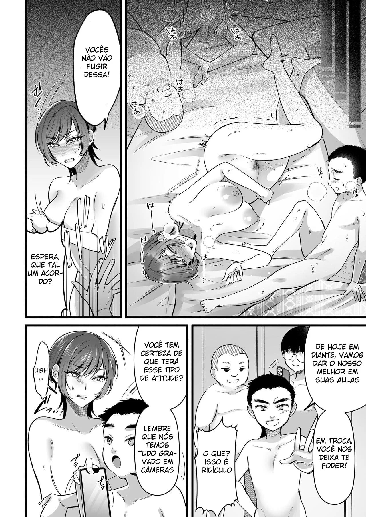 Verão Quente na Escola: Paixão e Desejo em Hentai HQ