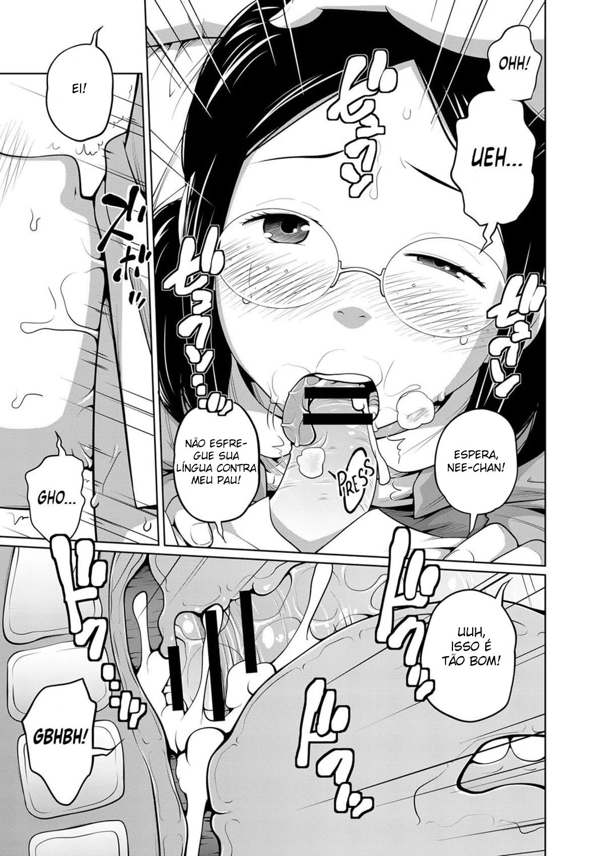 Irmã Safada Dando a Buceta para seu Irmão – Hentai HQ