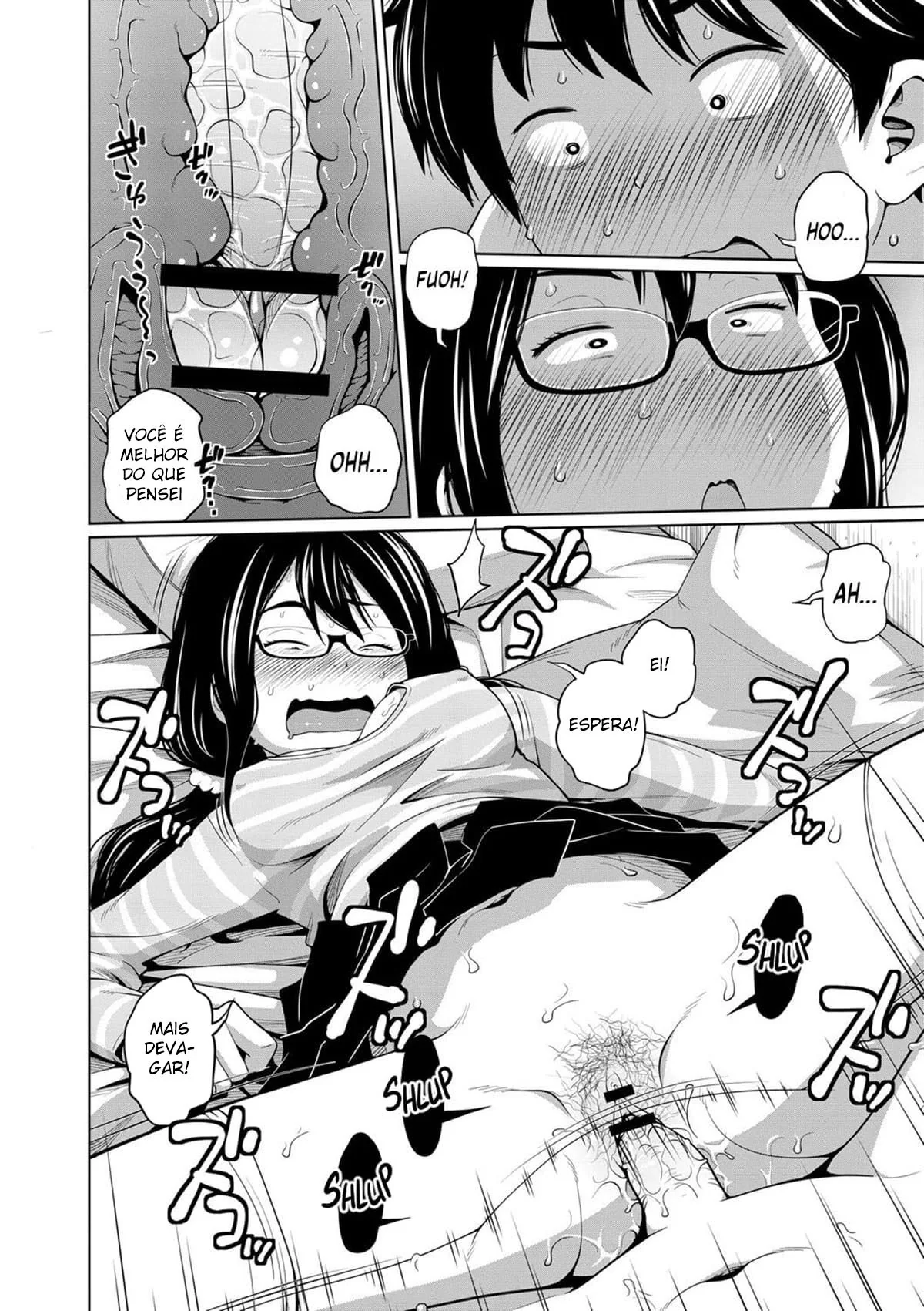 Irmã Safada Dando a Buceta para seu Irmão – Hentai HQ