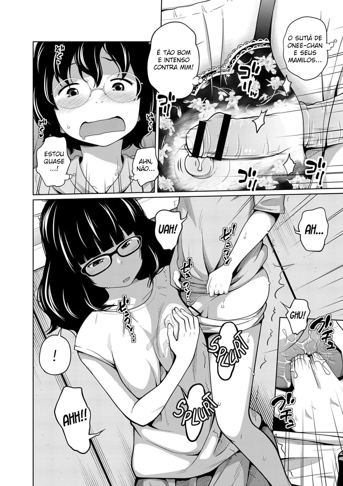 Irmã Safada Dando a Buceta para seu Irmão – Hentai HQ