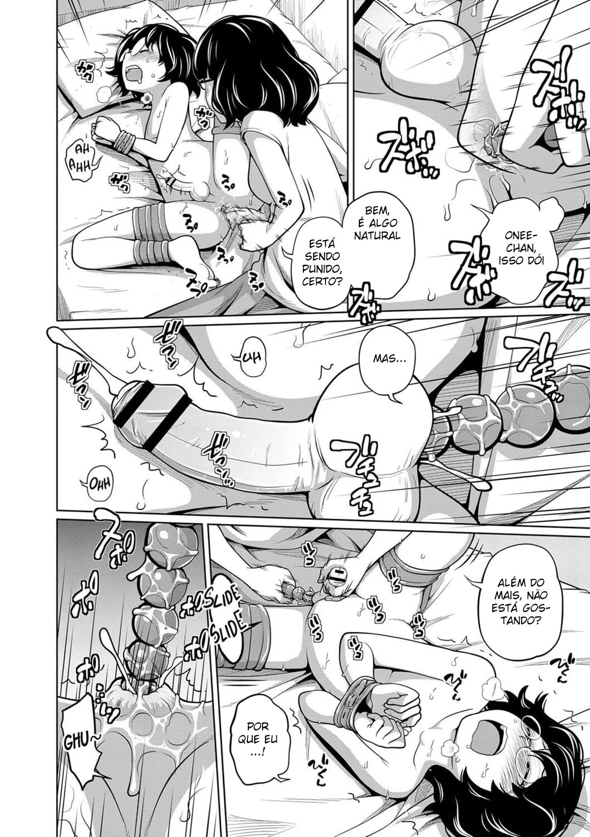 Irmã Safada Dando a Buceta para seu Irmão – Hentai HQ