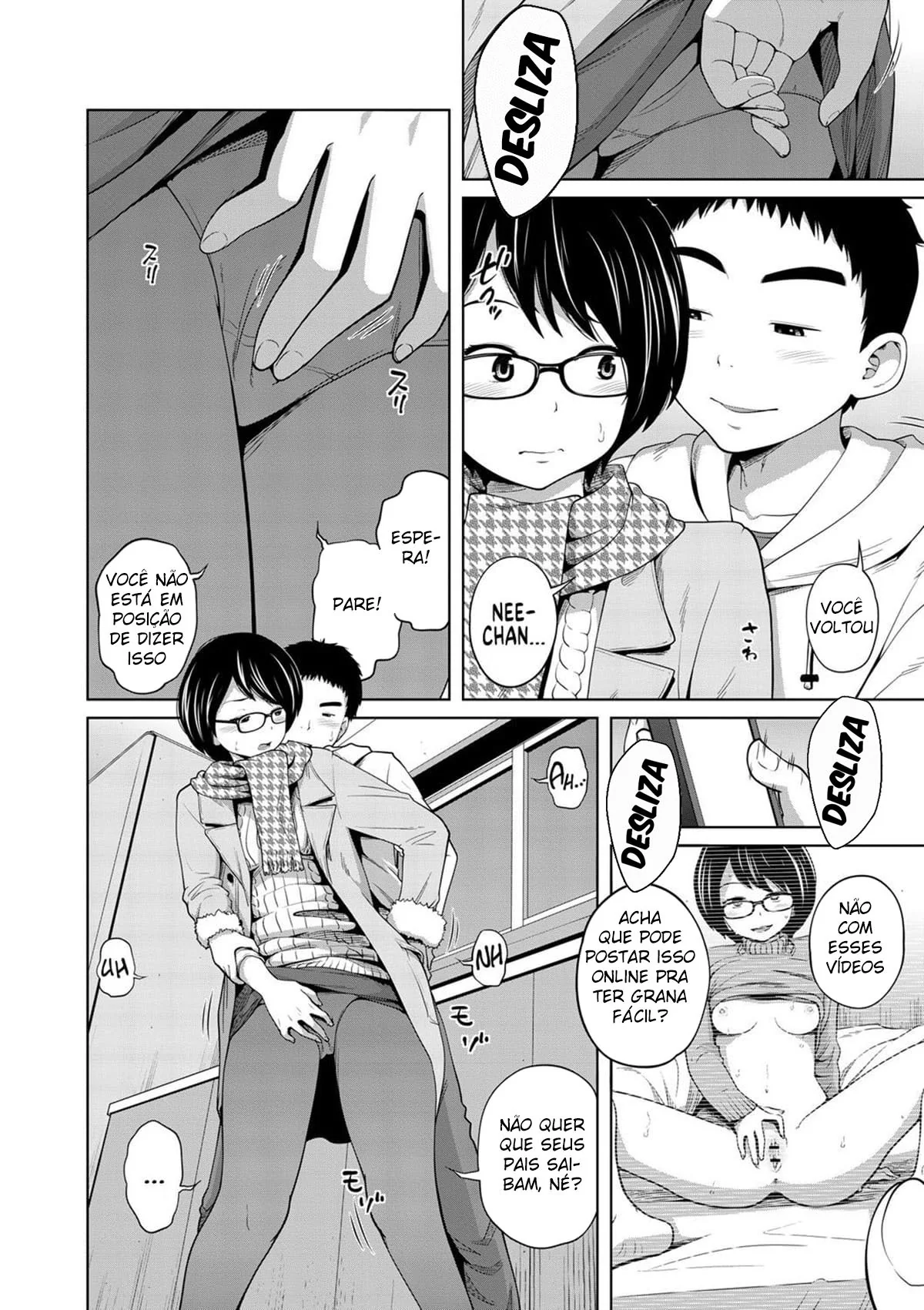 Irmã Safada Dando a Buceta para seu Irmão – Hentai HQ