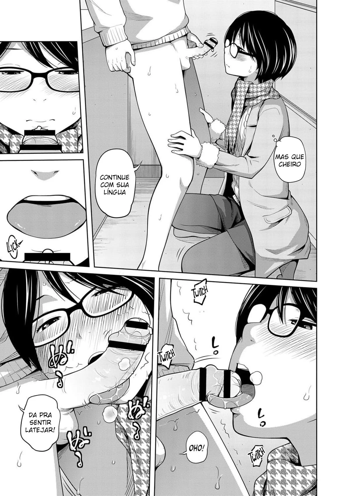 Irmã Safada Dando a Buceta para seu Irmão – Hentai HQ