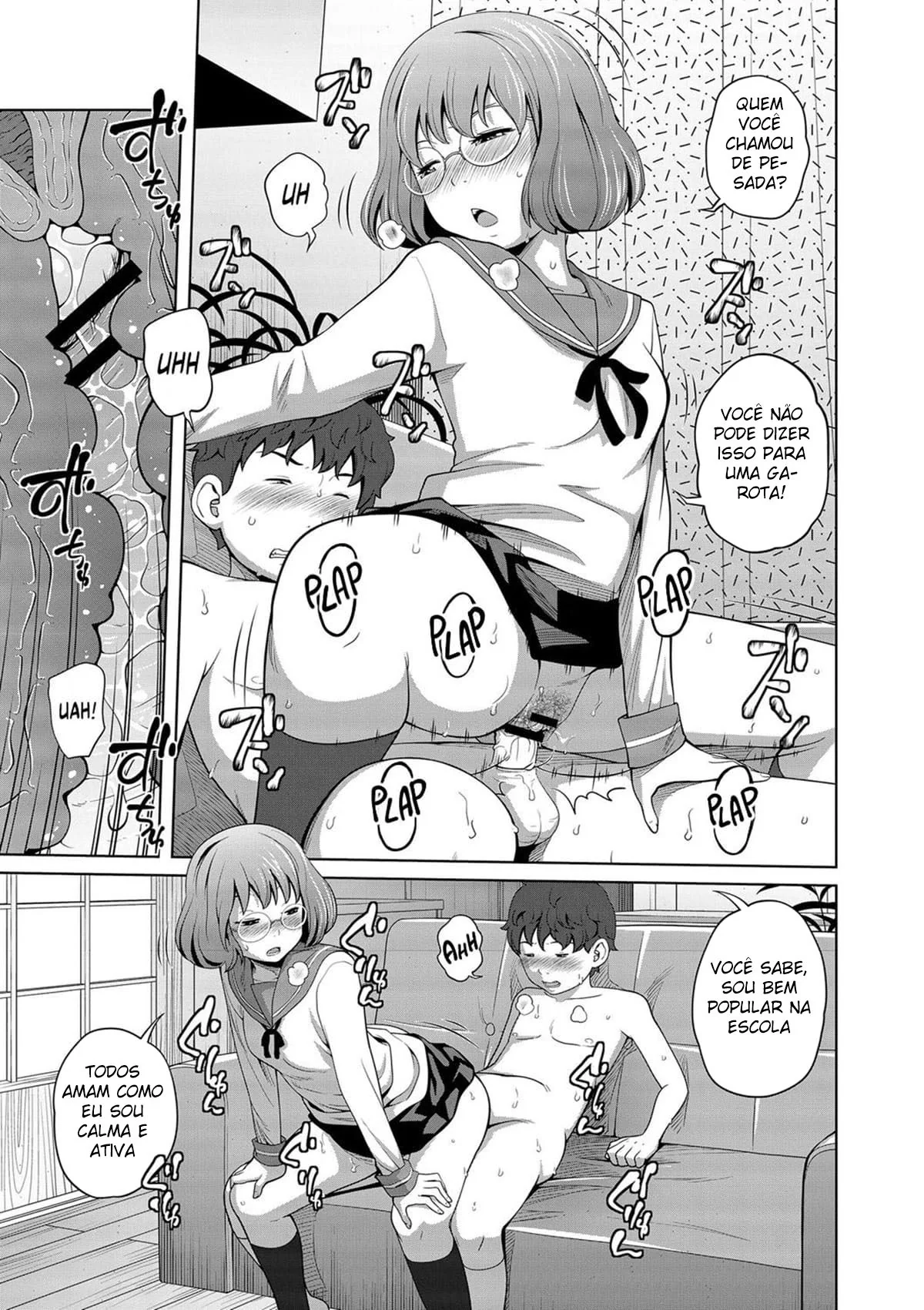 Irmã Safada Dando a Buceta para seu Irmão – Hentai HQ