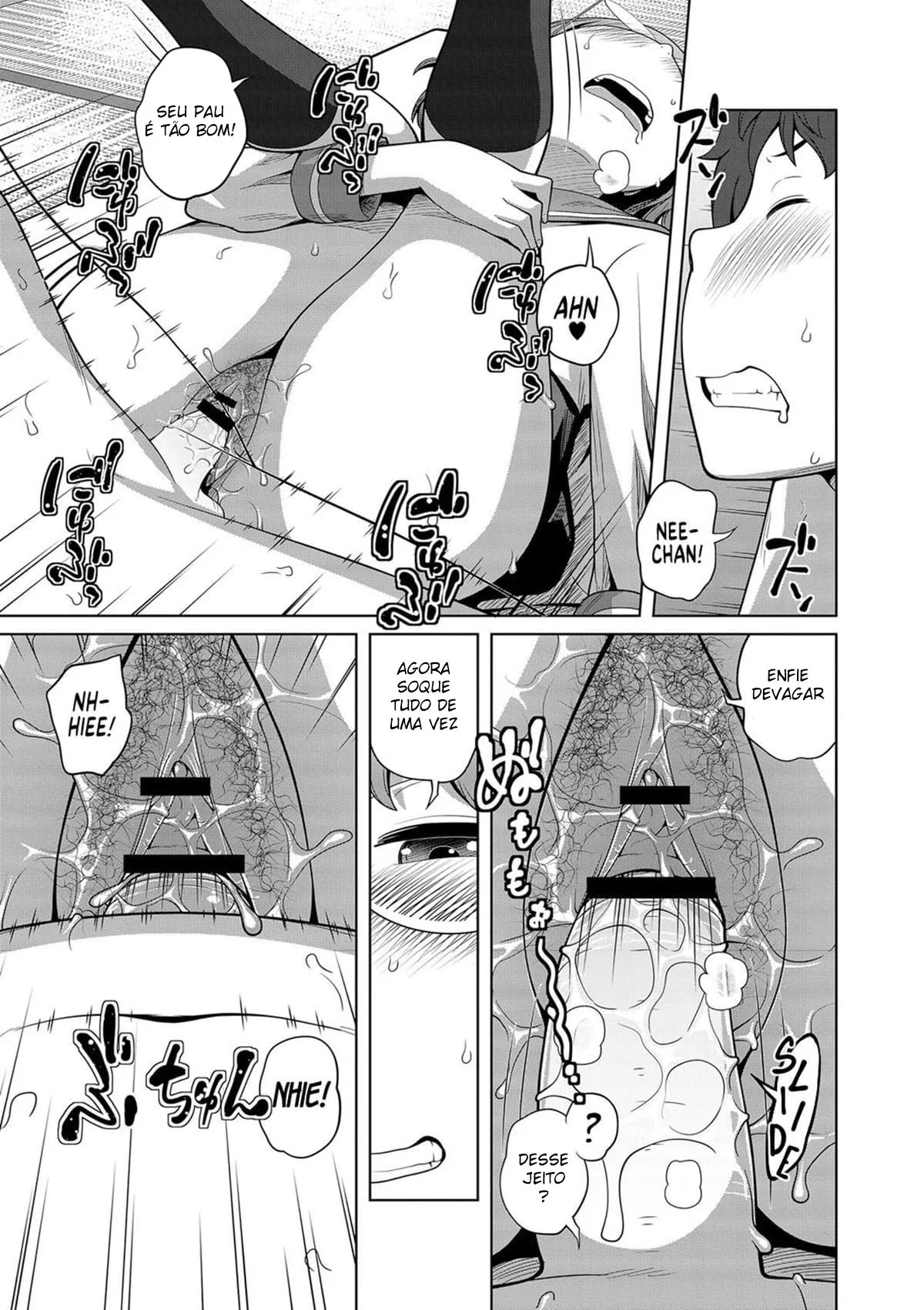 Irmã Safada Dando a Buceta para seu Irmão – Hentai HQ