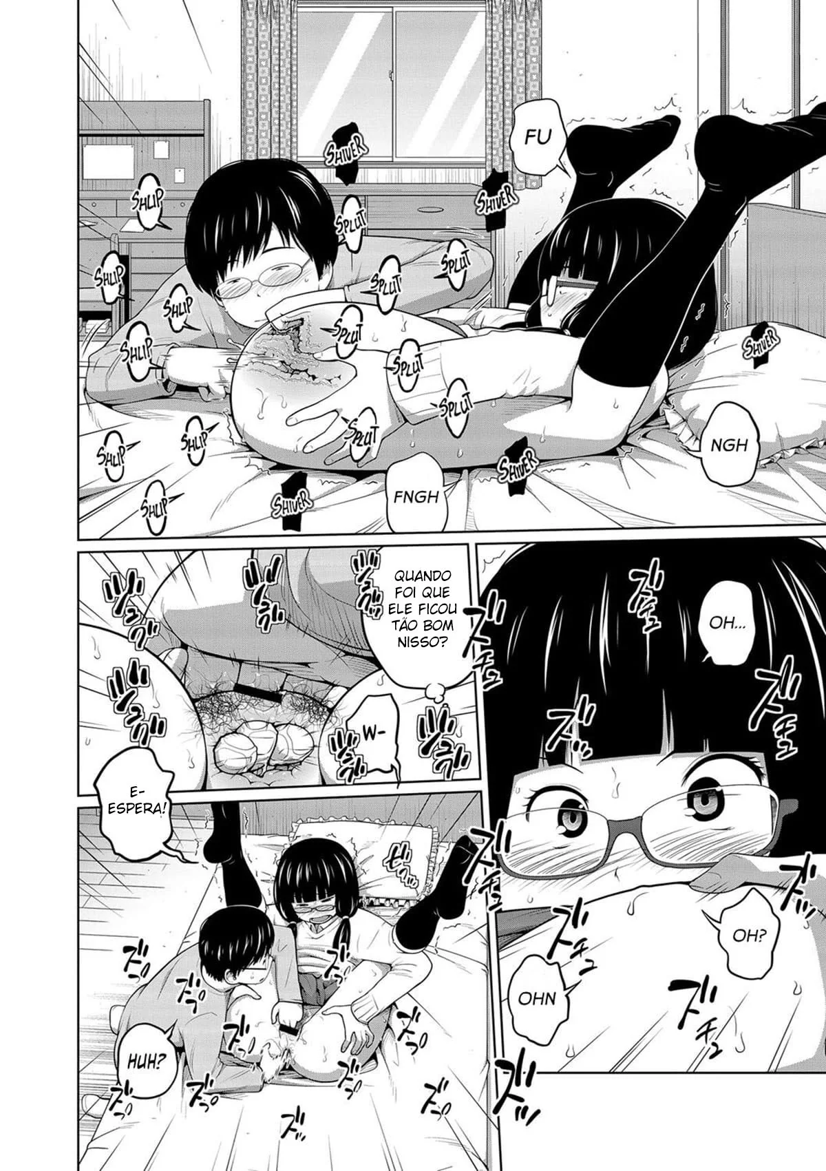Irmã Safada Dando a Buceta para seu Irmão – Hentai HQ