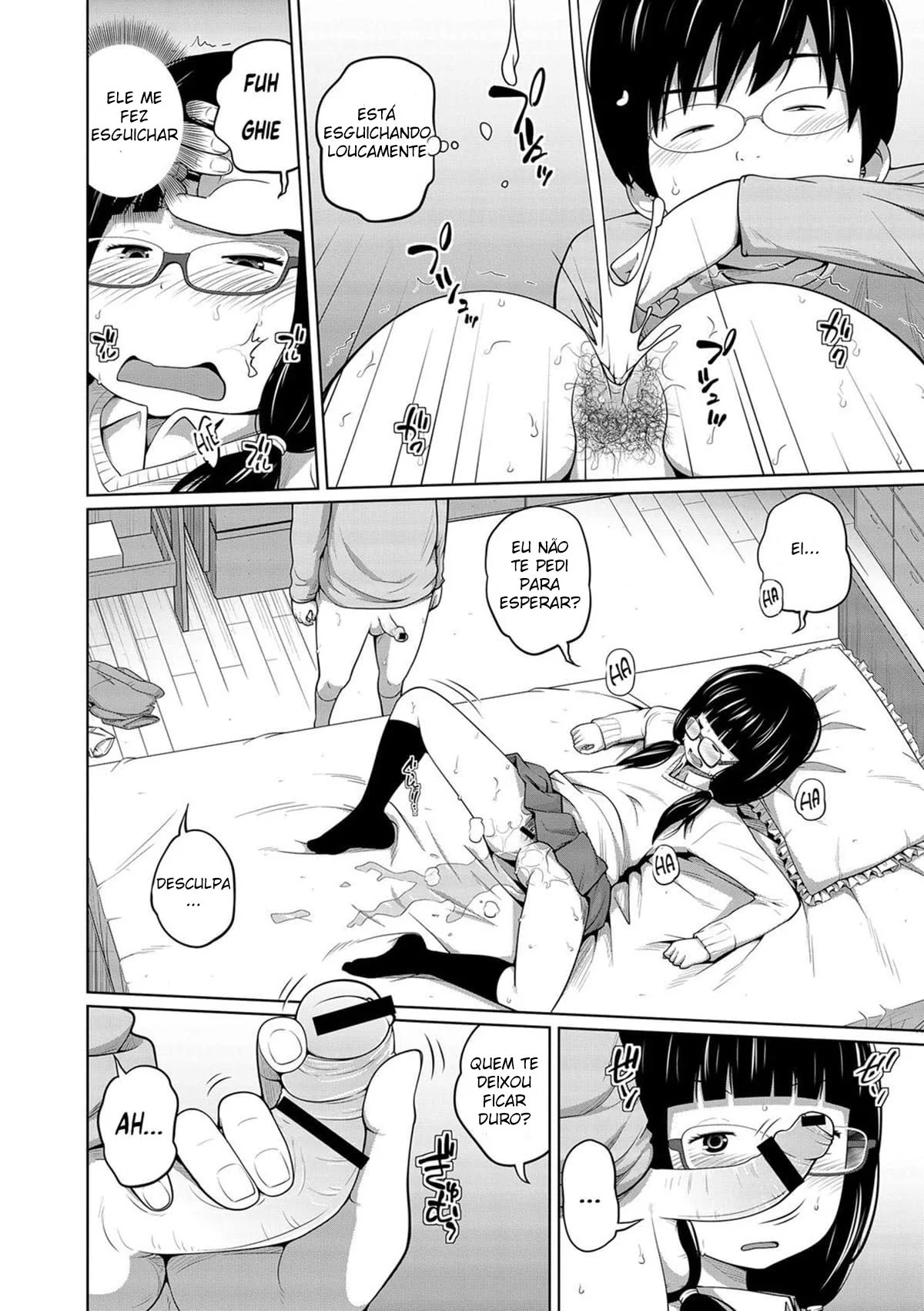Irmã Safada Dando a Buceta para seu Irmão – Hentai HQ