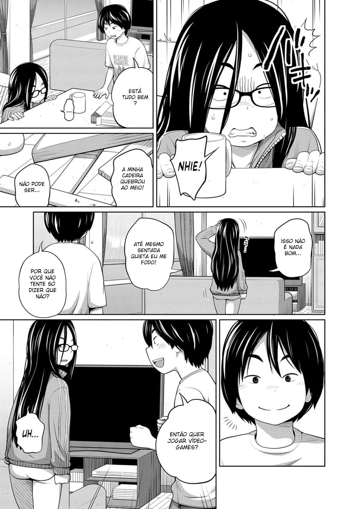 Irmã Safada Dando a Buceta para seu Irmão – Hentai HQ