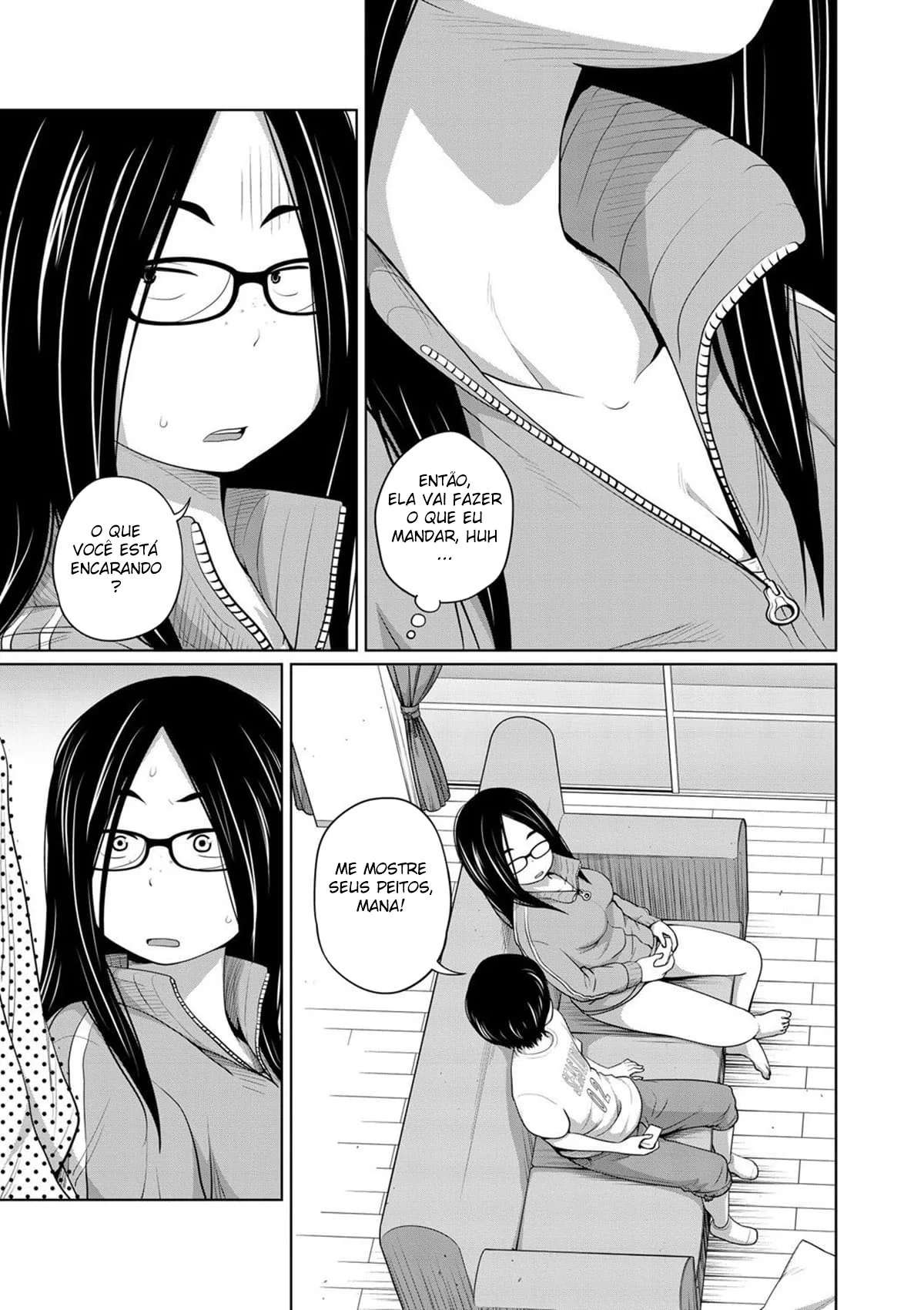 Irmã Safada Dando a Buceta para seu Irmão – Hentai HQ